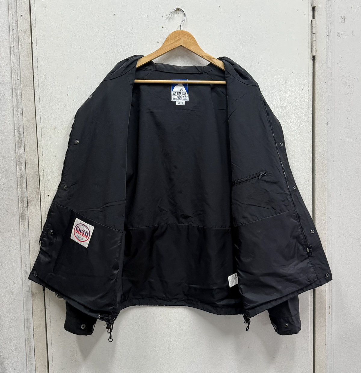 Sierra Vintage Sierra Designs Hooded Mountain Jacket Black Size US L / EU 52-54 / 3 - 10 Thumbnail