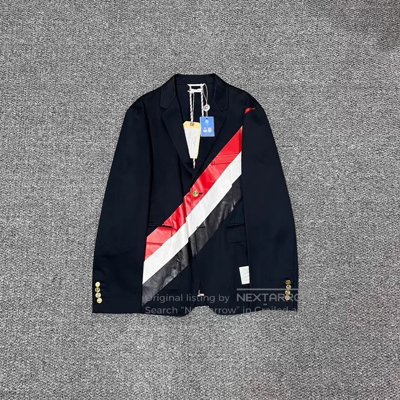 Thom Browne Thom Browne Color-Blocked Jacket Size US M / EU 48-50 / 2 - 1 Thumbnail