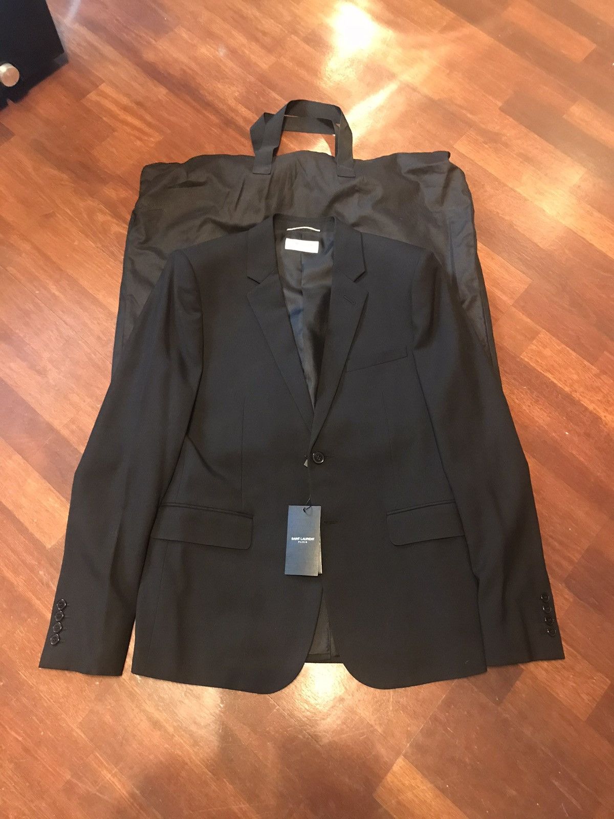 Saint Laurent Paris Hedi Slimane Saint Laurent jacket Swarovski Crystal new Size 48R - 1 Thumbnail