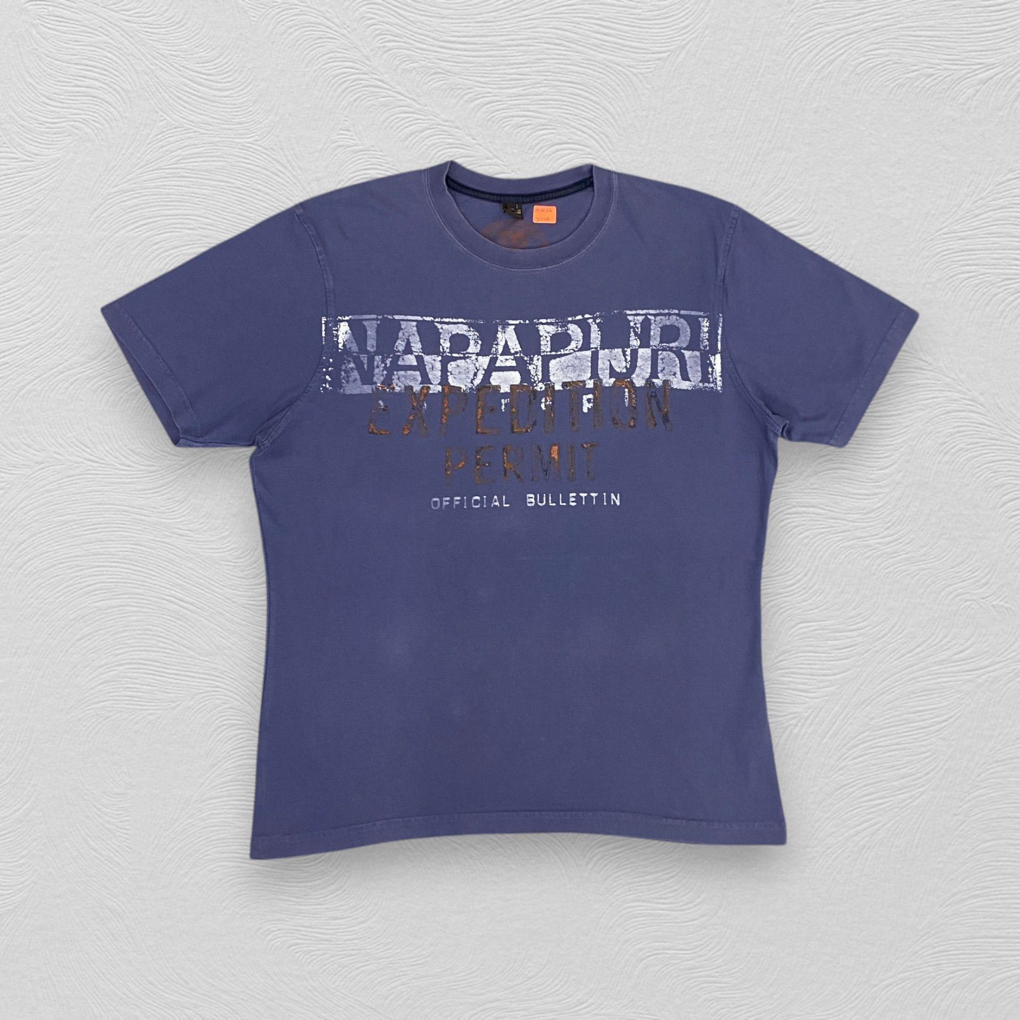 Napapijri Vintage Napapijri Expedition Permit TShirt - J005 Size US M / EU 48-50 / 2 - 1 Thumbnail