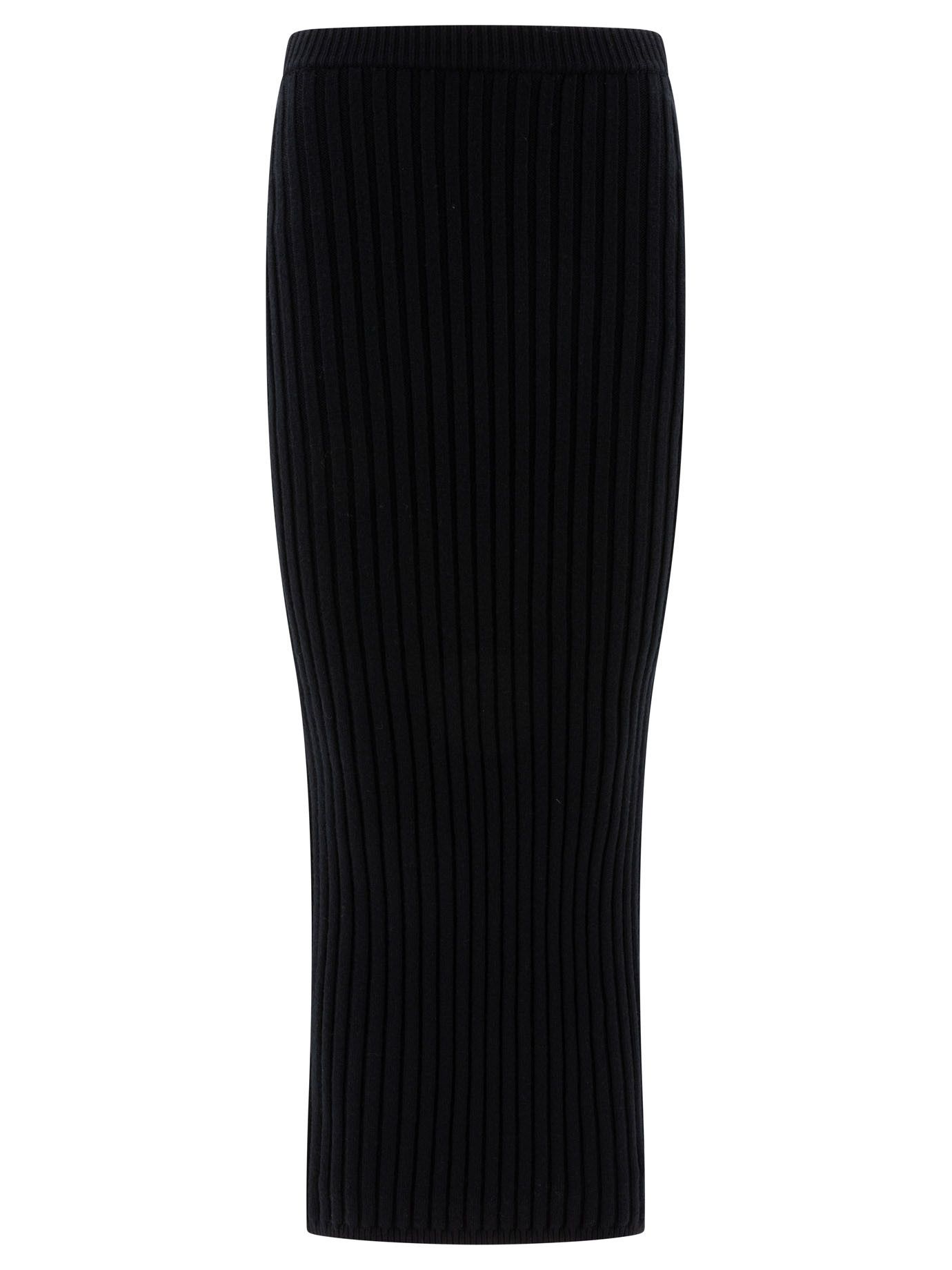 Max Mara Wool And Cashmere Knit Skirt Size 34" / US 12 / IT 48 - 1 Thumbnail