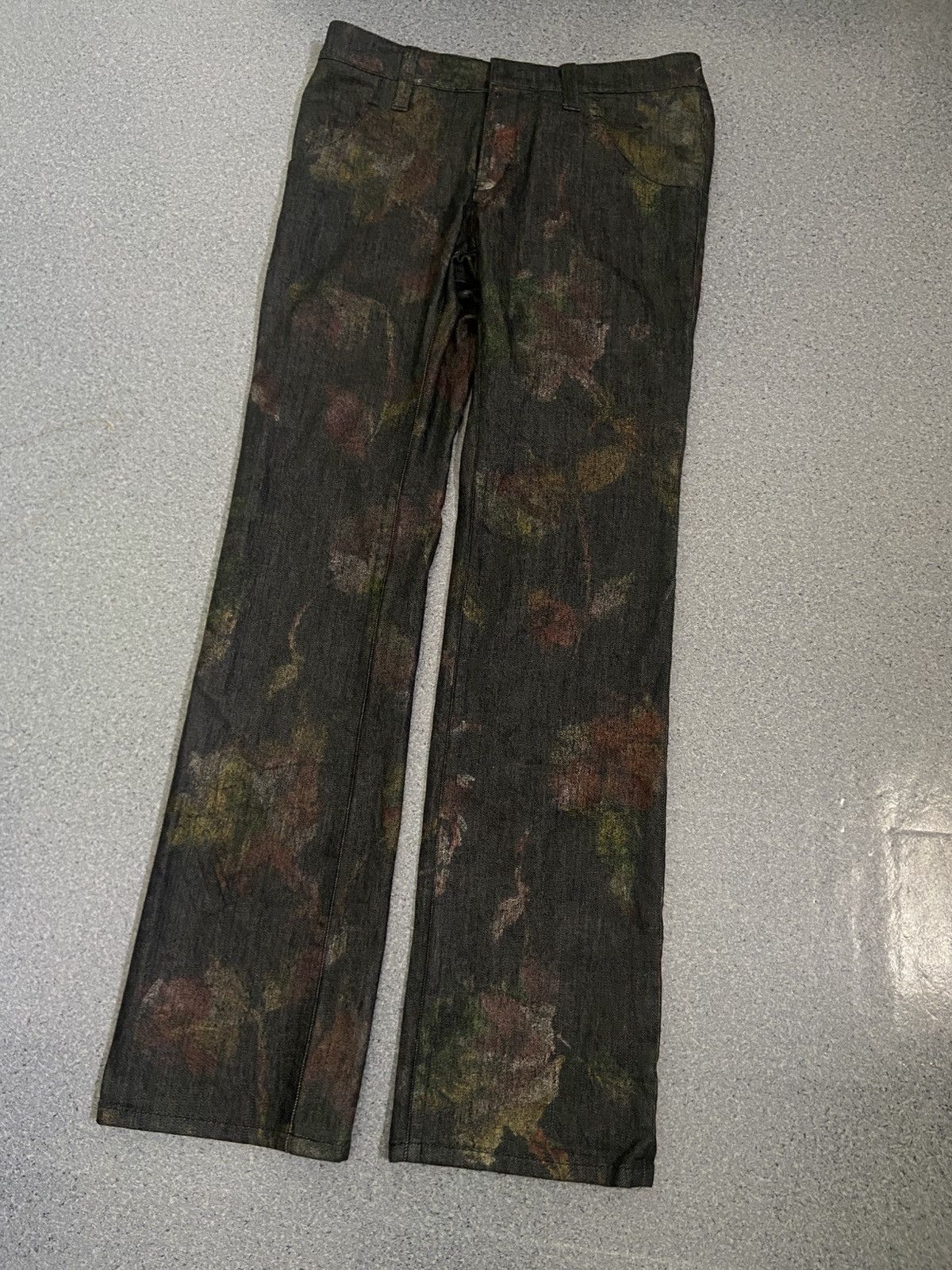 Issey Miyake × Japanese Brand × Vintage Issey Miyake Heart Haat abstract flower Pants Size US 30 / EU 46 - 3 Thumbnail