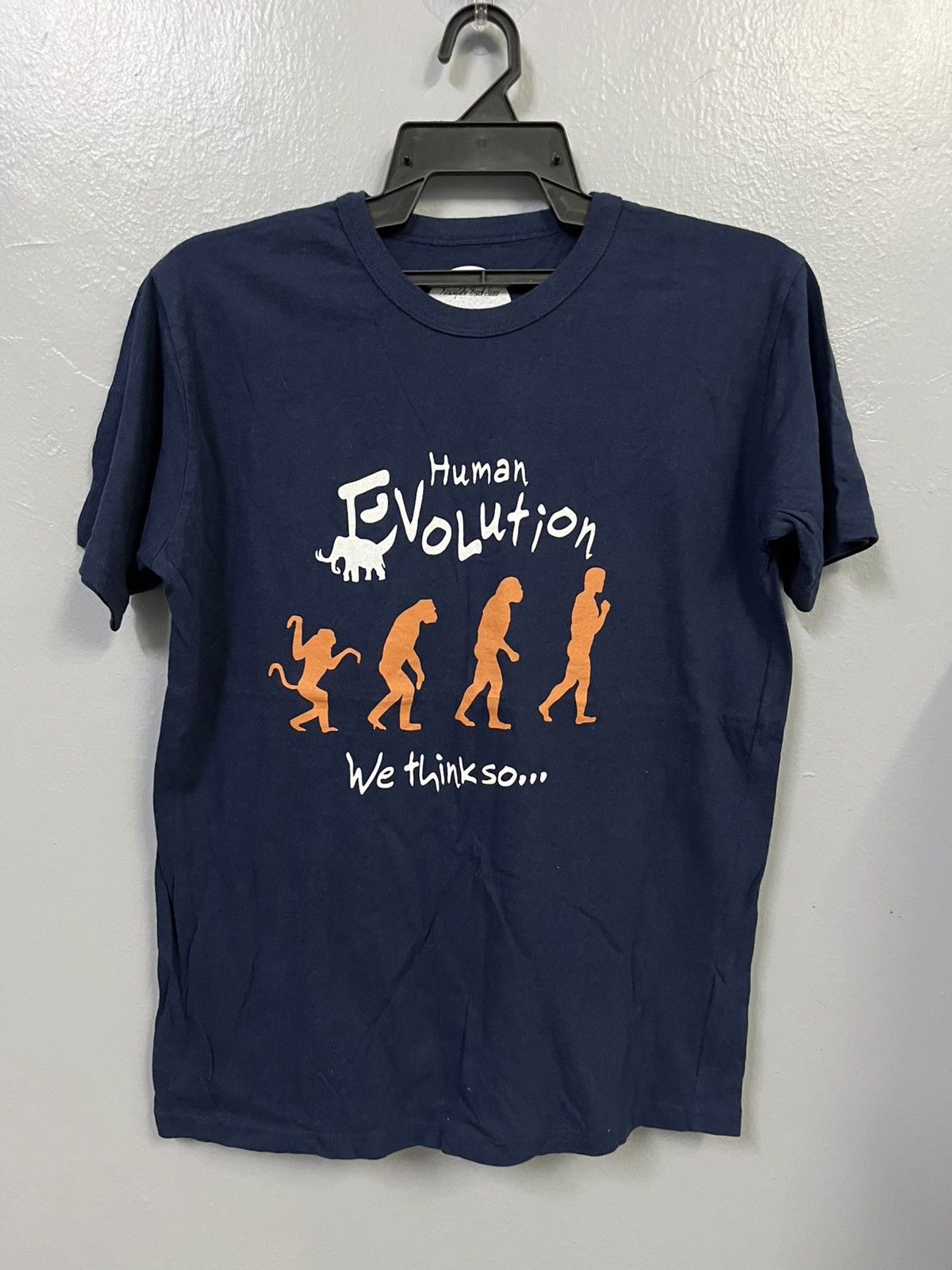 Japanese Brand HUMAN EVOLUTION TEE Size US M / EU 48-50 / 2 - 1 Thumbnail