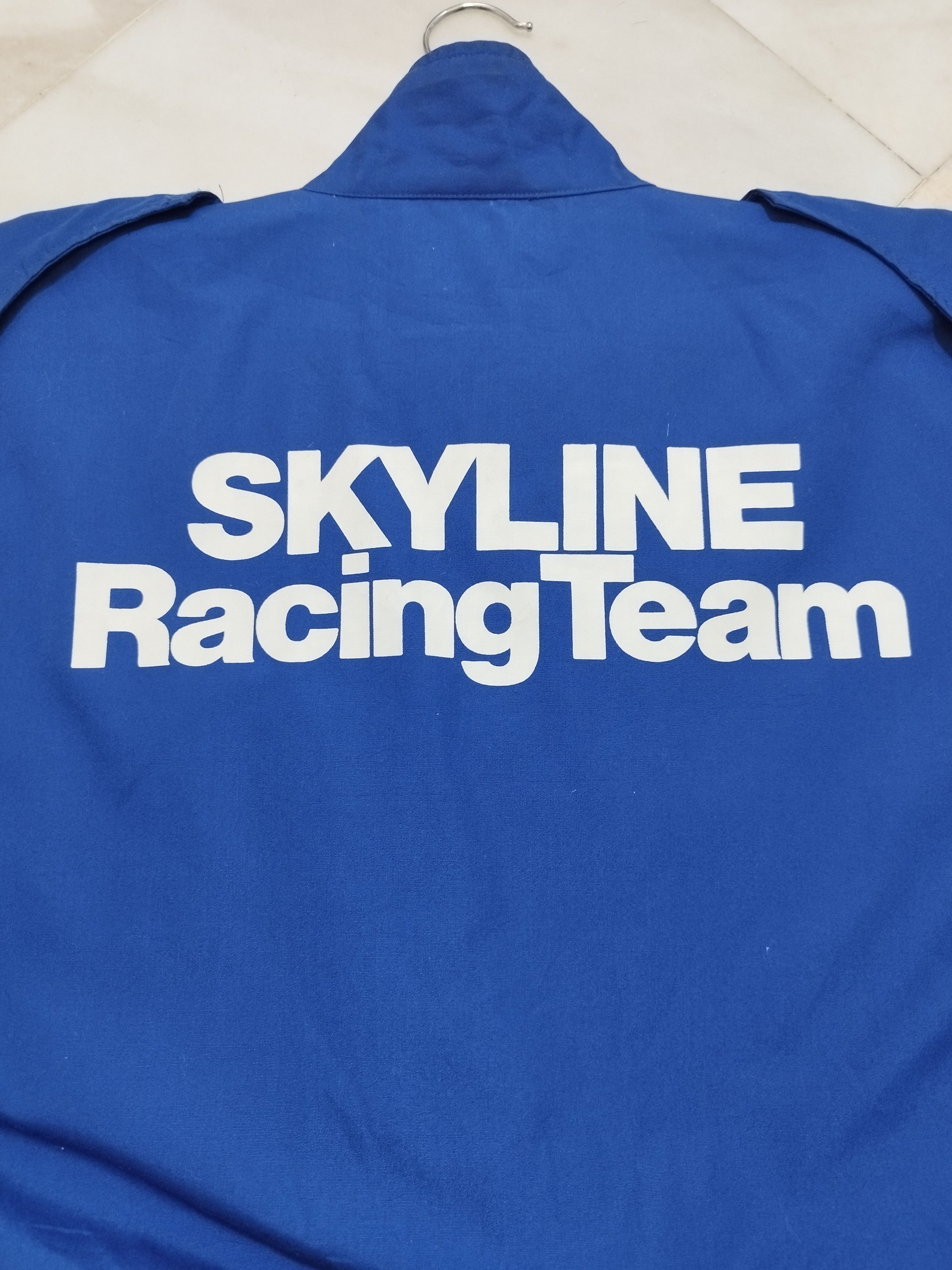 スカイラインレーシングチーム　ジャケットSKYLINE RACING TEAM スカイラインSKYLINE ヴィンテージ Racing Team スタジャン