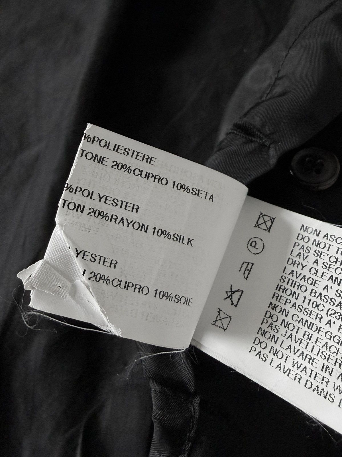 Rick Owens Rick Owens Temple Cropped Asymmetric Jacket Size US S / EU 44-46 / 1 - 10 Thumbnail
