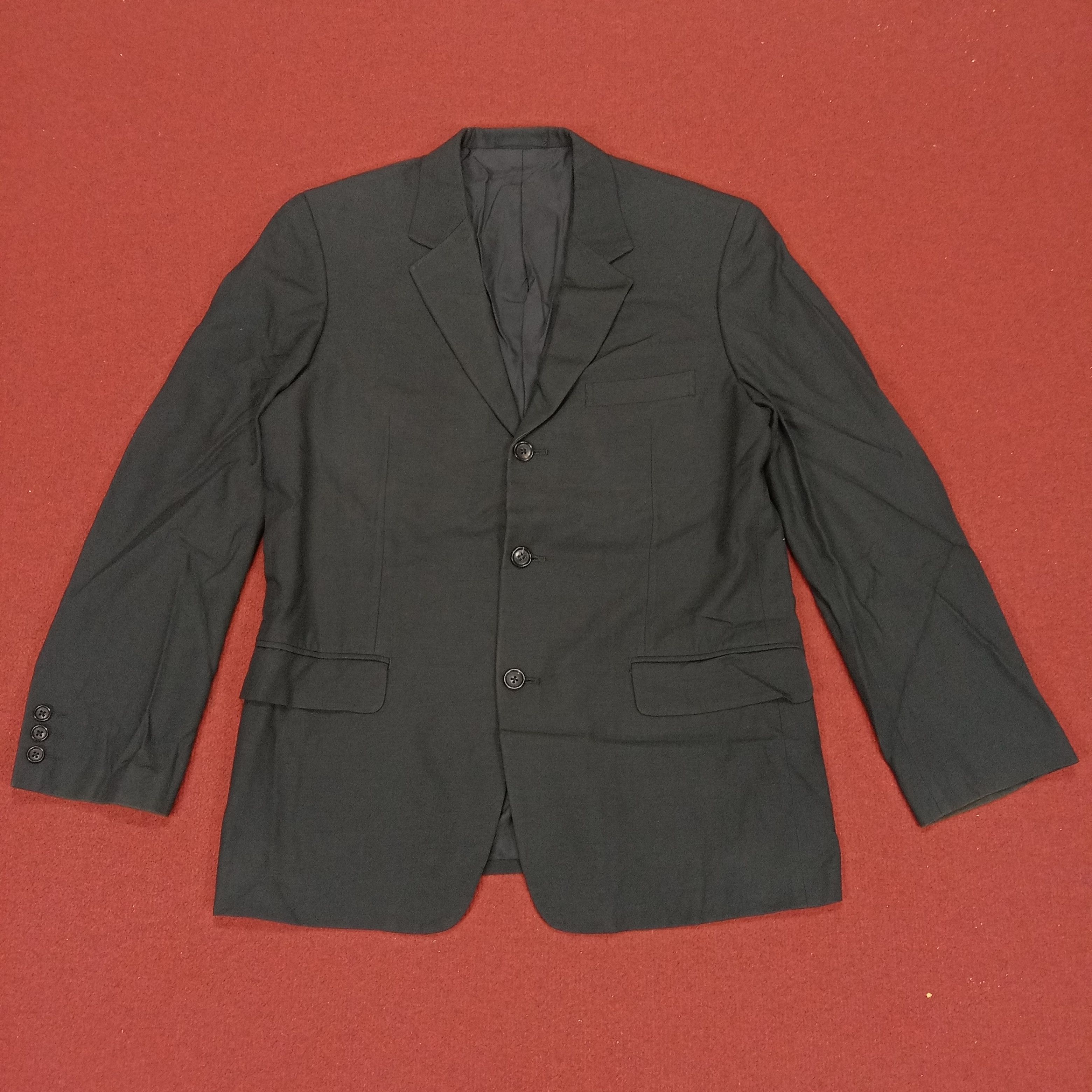 Designer × Y's for Men × Yohji Yamamoto Y's For Men Yohji Yamamoto Japanese Designer Formal Blazer Size US M / EU 48-50 / 2 - 1 Thumbnail