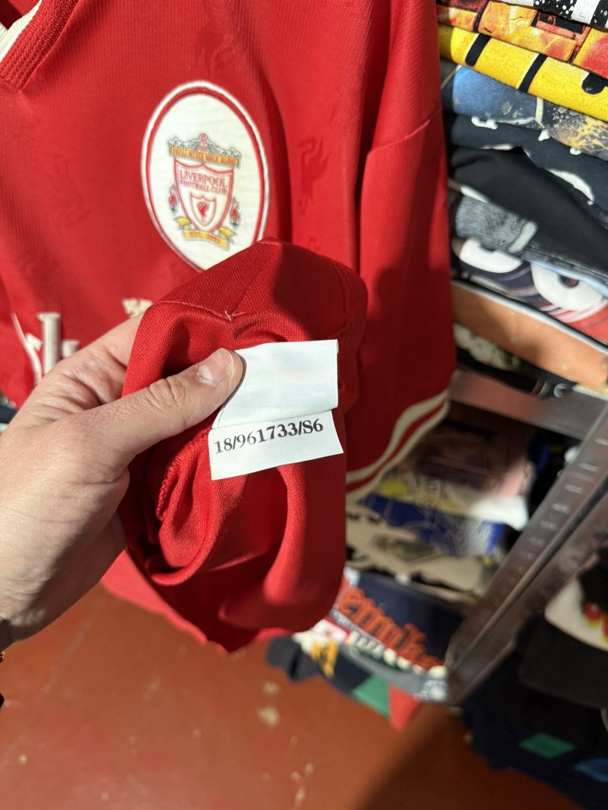 Reebok Reebok Liverpool 1996-1998 Home Soccer Jersey Size 42-44 Size US XXL / EU 58 / 5 - 10 Thumbnail