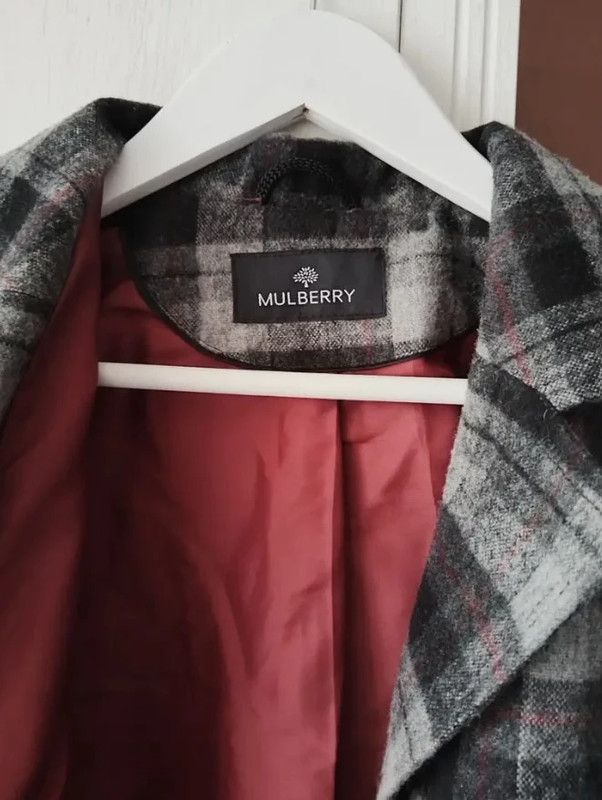 Mulberry × Vintage Mulberry wool blazer Size 4XL / US 24-26 - 2 Thumbnail