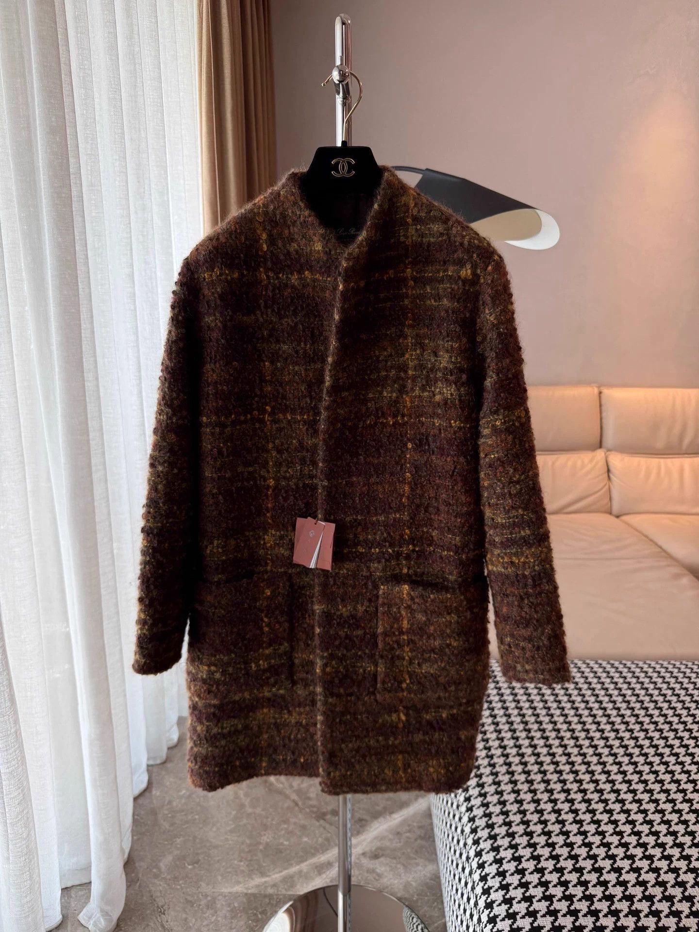Loro Piana Loro Piana 26 New Tweed Coat 38 Size S / US 4 / IT 40 - 1 Thumbnail