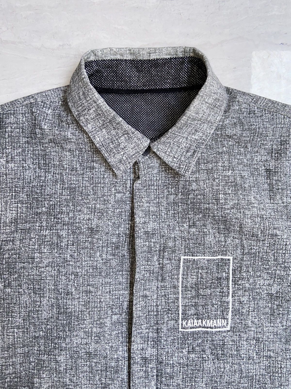 Designer × Japanese Brand × Kai Aakmann KAI AAKMANN Grey Long Shirt Size US XL / EU 56 / 4 - 8 Thumbnail