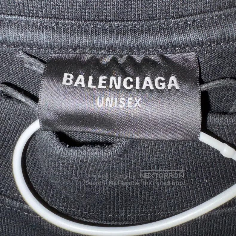 Balenciaga Balenciaga Wave Logo Printed Pattern Short Sleeve T-Shirt Size US M / EU 48-50 / 2 - 3 Thumbnail