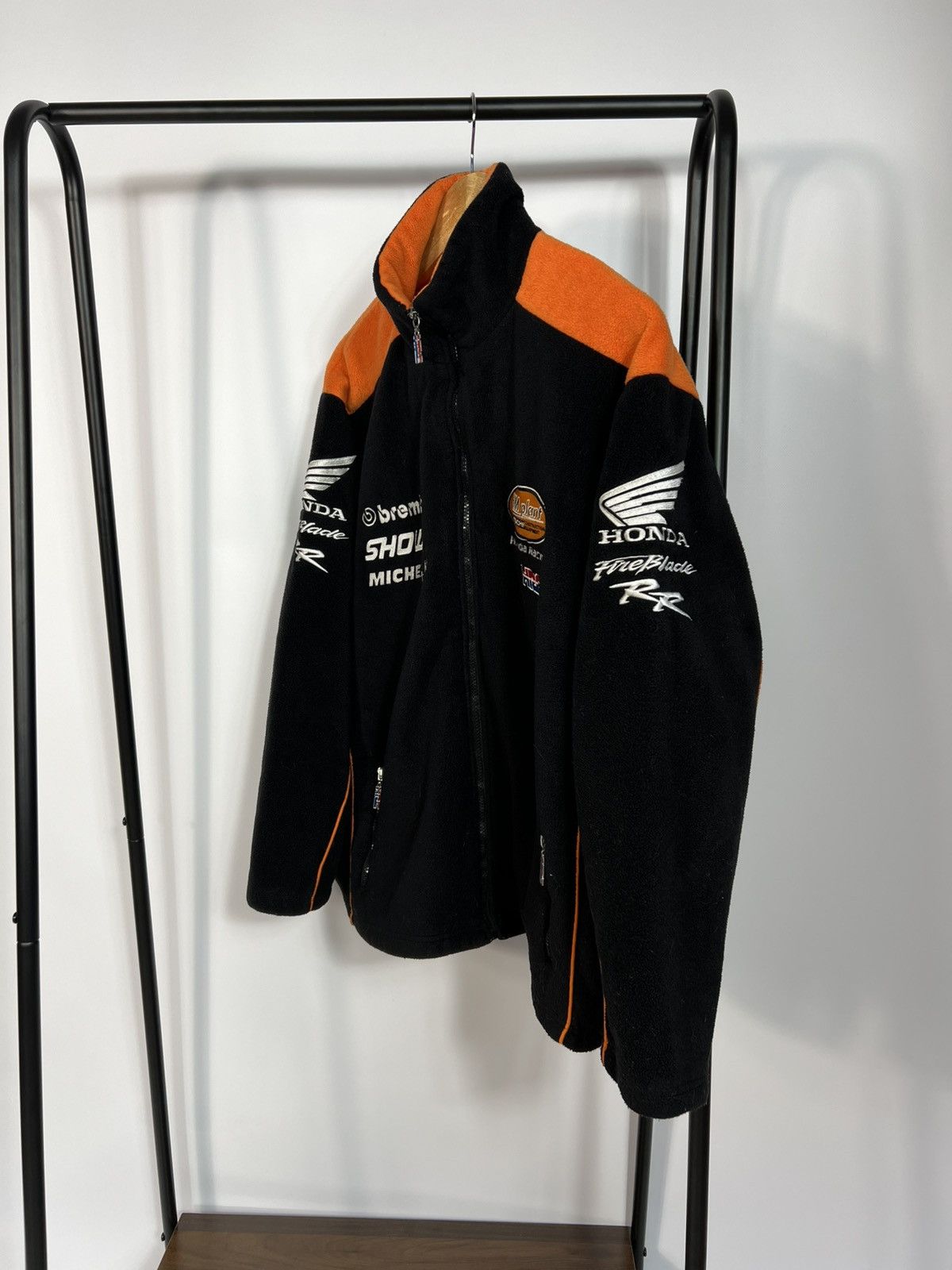 Honda Rare Honda Racing Fleece Jacket HM Plant Moto Style Nascar Size US M / EU 48-50 / 2 - 2 Thumbnail