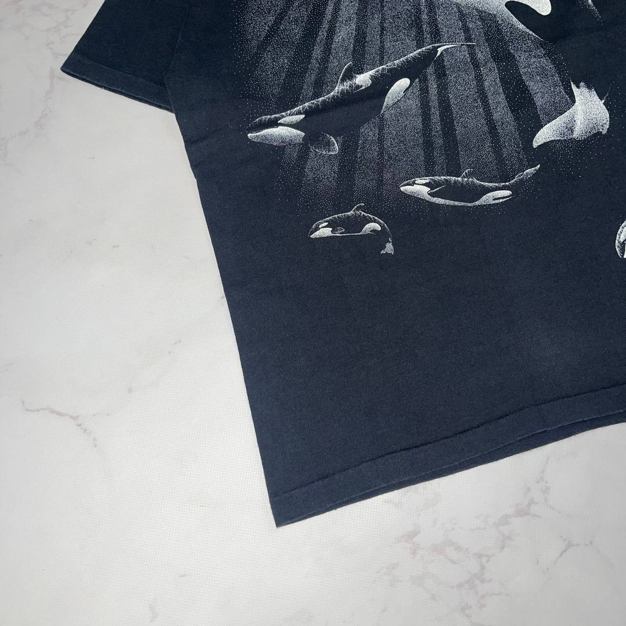 Vintage Vintage Vintage Sea World y2k single stitch art tee 90's Size US M / EU 48-50 / 2 - 5 Thumbnail