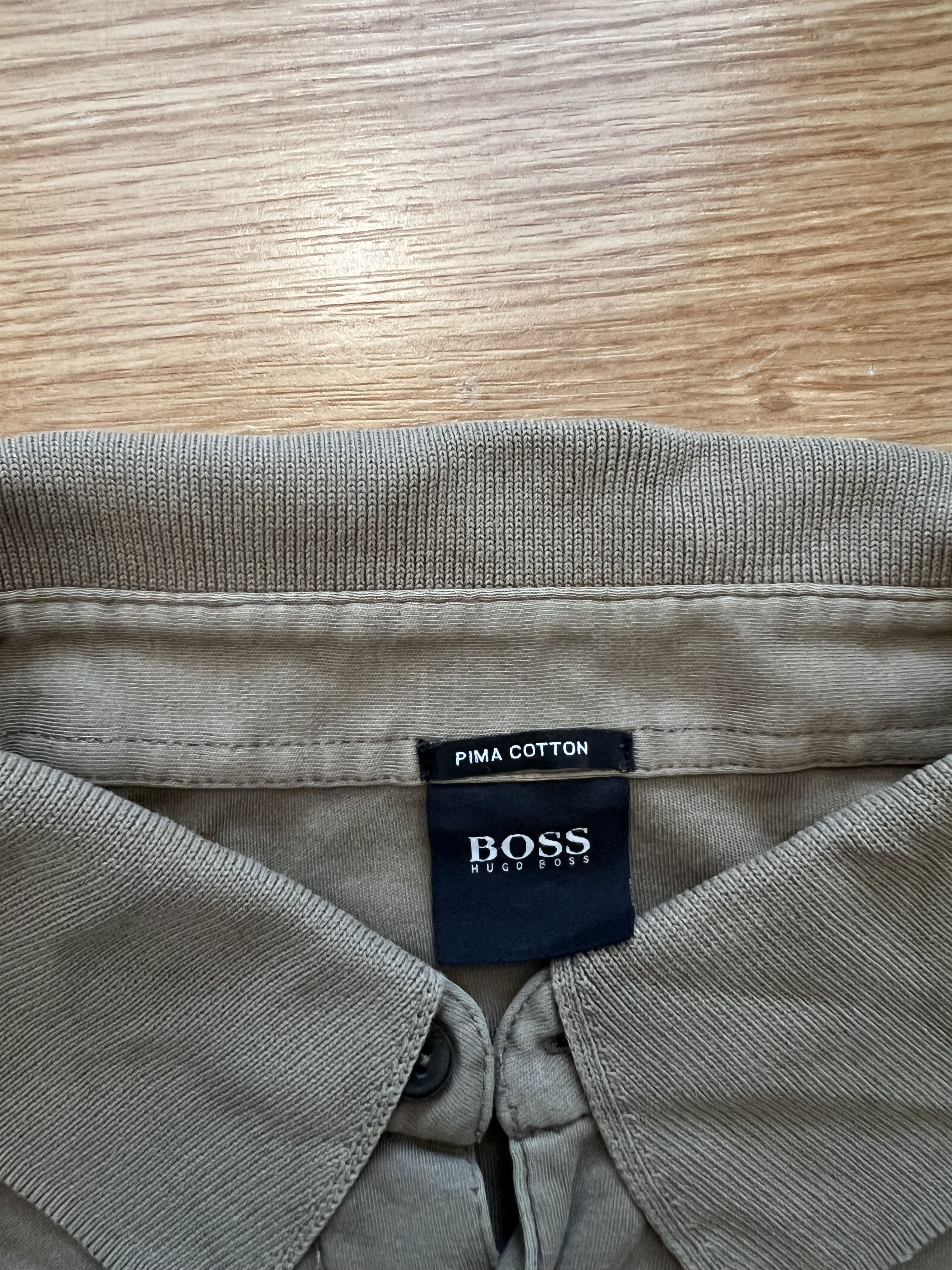 Hugo Boss Hugo Boss Longsleeve Khaki Brown Size US M / EU 48-50 / 2 - 5 Thumbnail