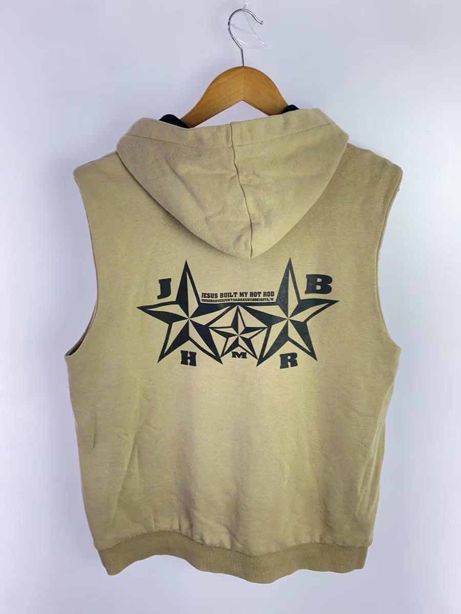 Undercover 1996 "JESUS BUILT MY HOT ROD" Sleeveless Zip Hoodie Size US L / EU 52-54 / 3 - 2 Thumbnail