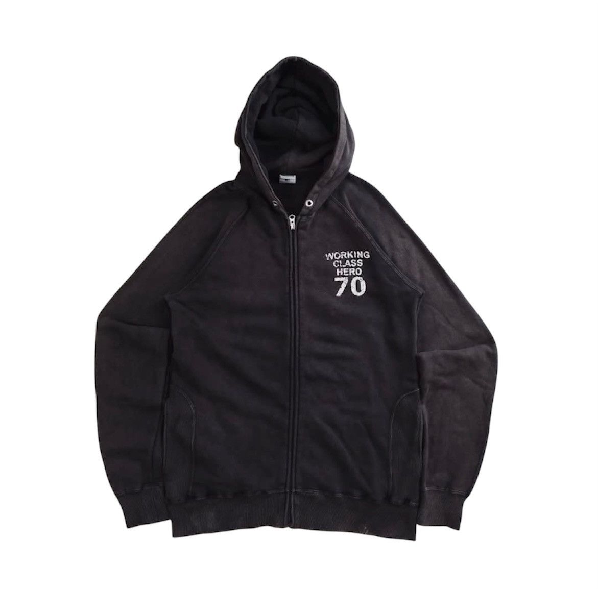 If Six Was Nine × Le Grande Bleu (L.G.B.) × PPFM PPFM Working Class Hero 70 Faded Black Jacket Size US M / EU 48-50 / 2 - 1 Thumbnail