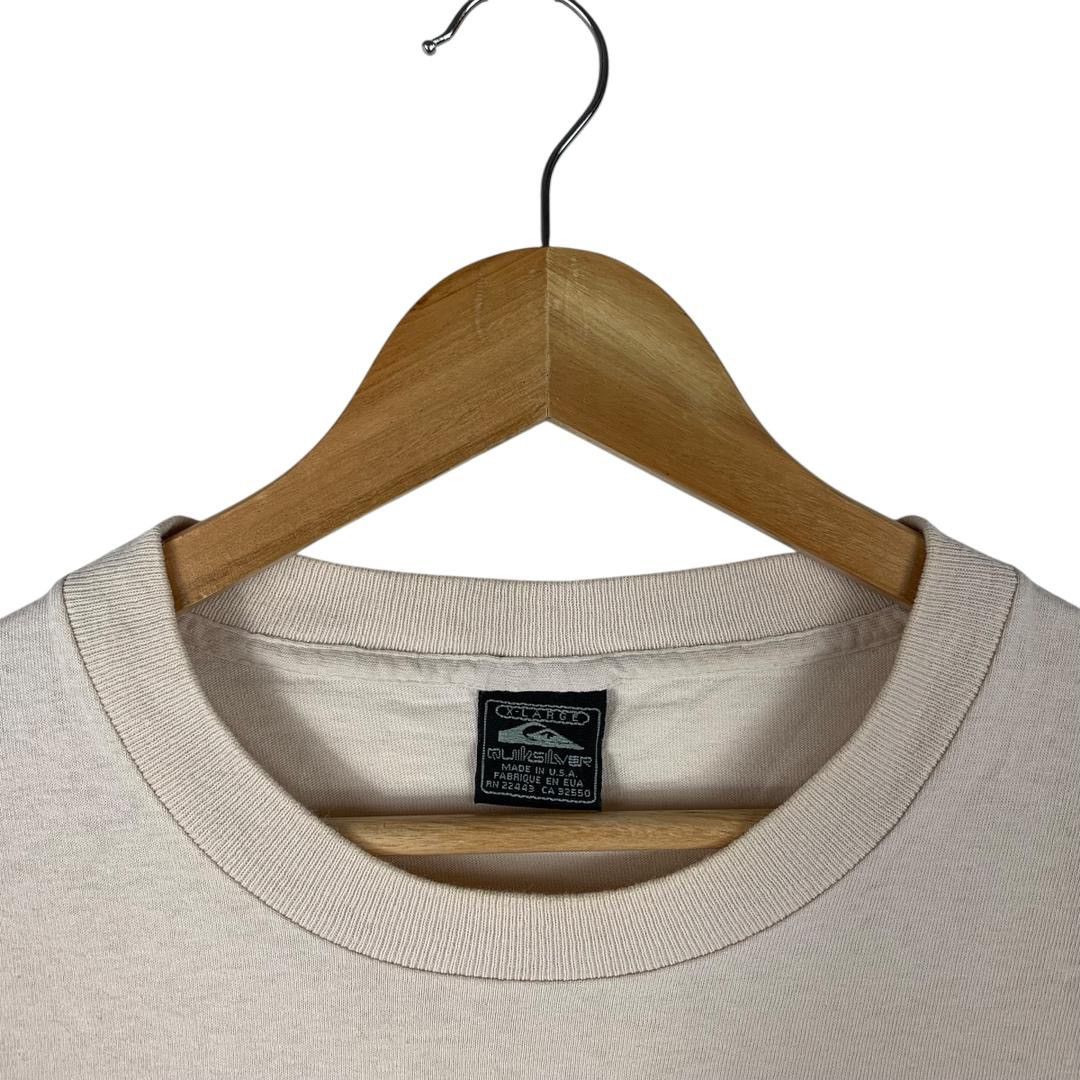 Quiksilver Vintage QUIKSILVER Surfing back hit tee Size US XL / EU 56 / 4 - 5 Thumbnail