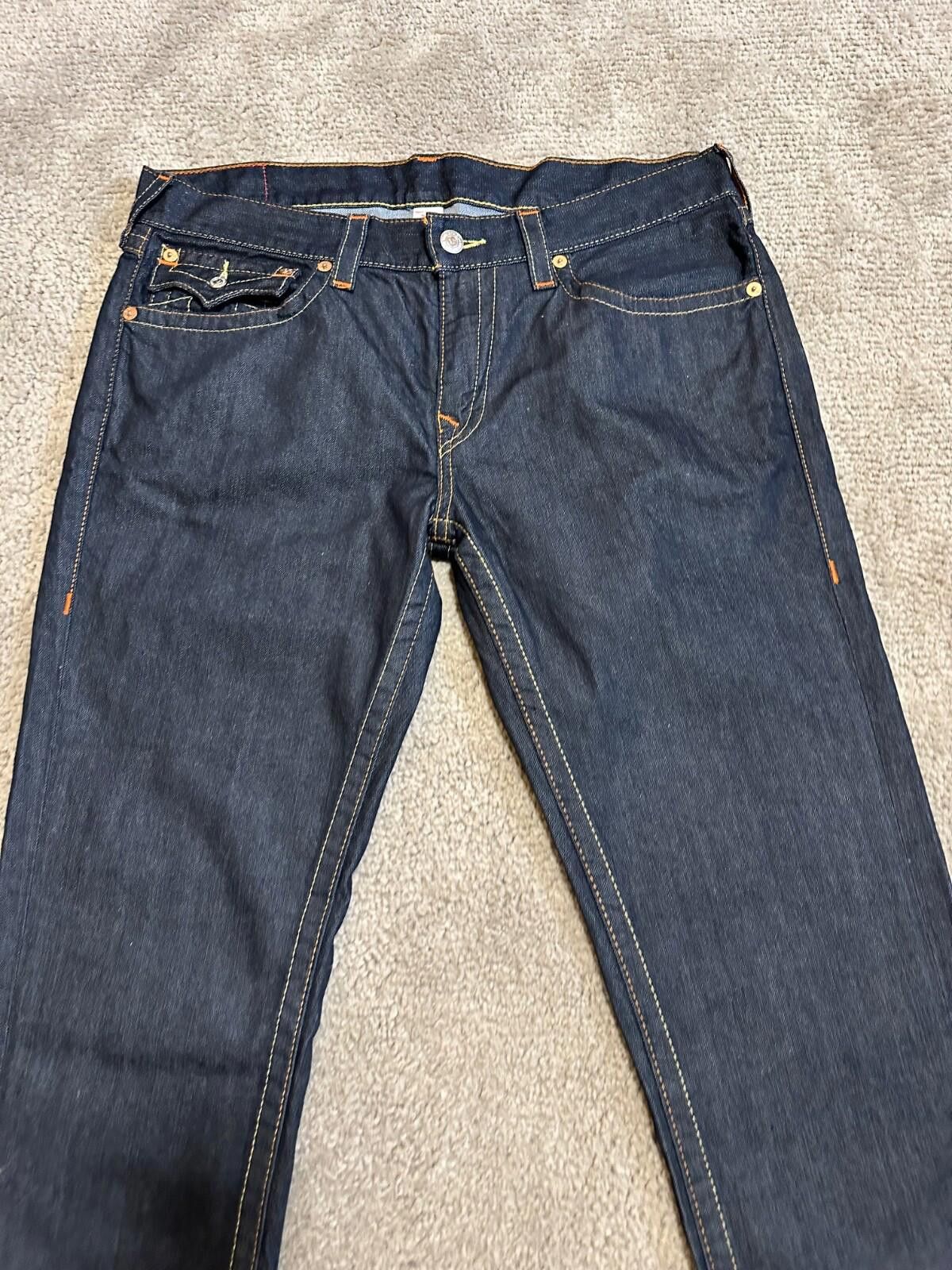True Religion True Religion Jeans Mens 36 Blue Skinny Fit Size US 36 / EU 52 - 8 Thumbnail