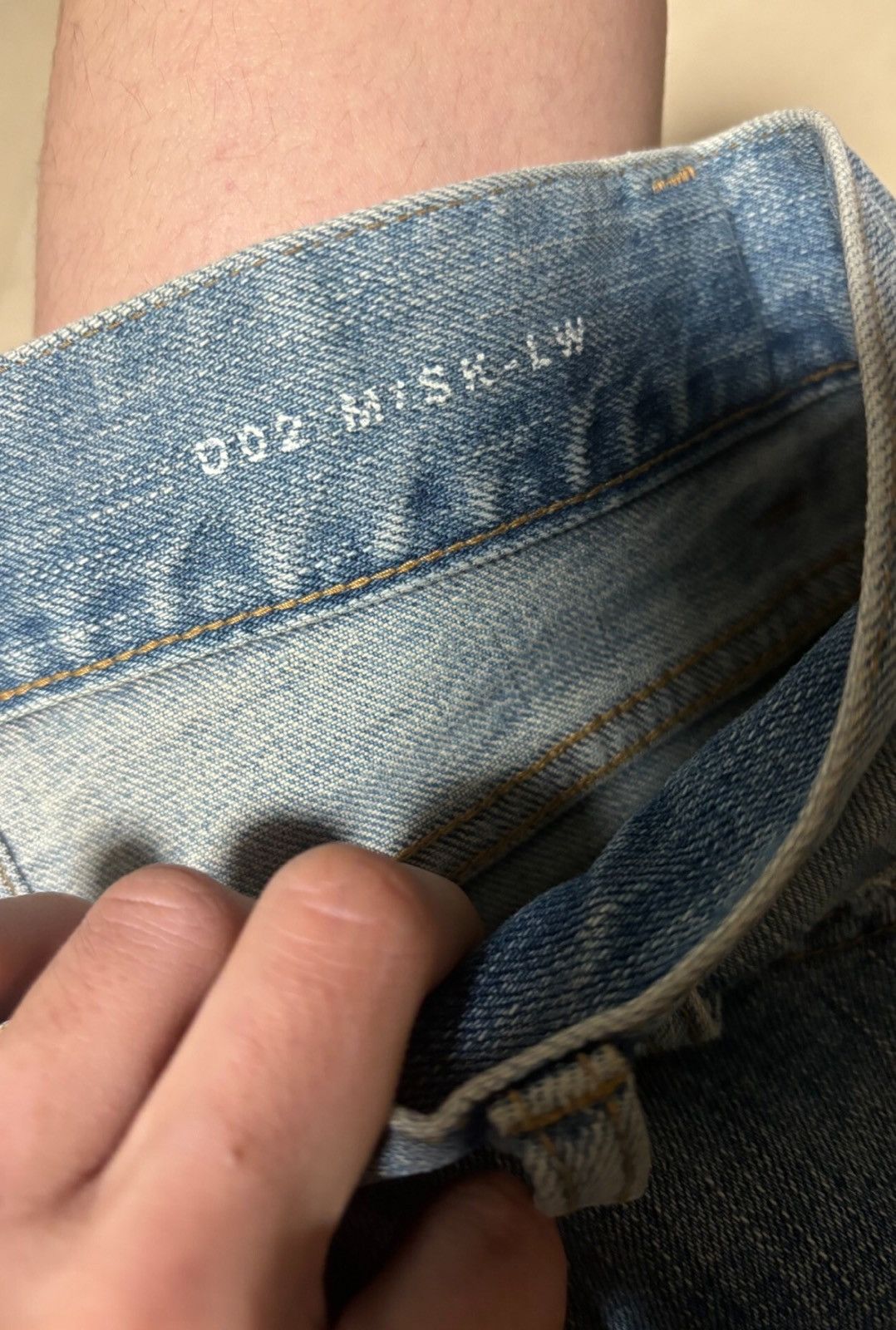 Saint Laurent Paris Saint Laurent SLP 2016FW D02 Light Blue Slashed Jeans Size US 31 - 4 Thumbnail