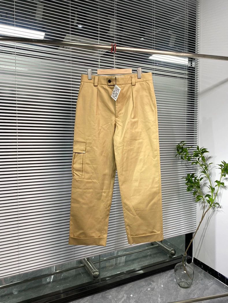 Loewe LOEWE Leisure pants, work pants, embroidered logo Size 32" / US 10 / IT 46 - 1 Thumbnail