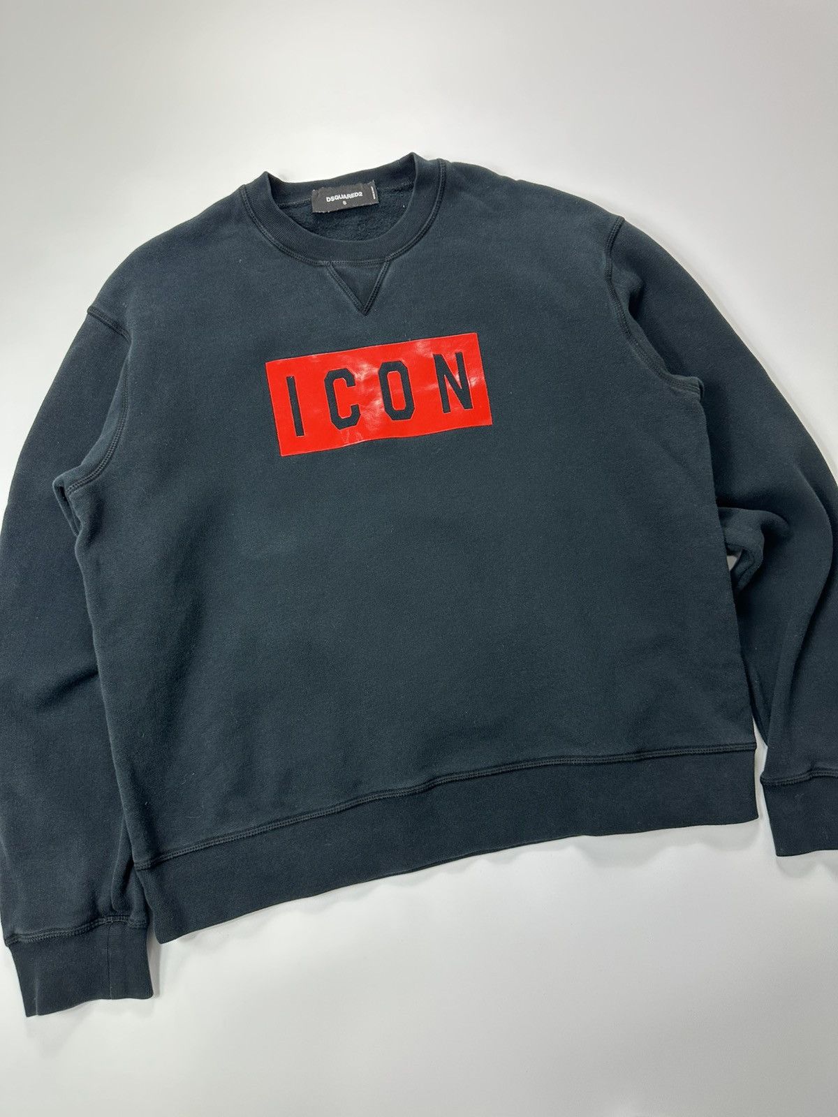 Dsquared2 Dsquared Sweathirt Rubber Box Logo Cente Size US S / EU 44-46 / 1 - 4 Thumbnail