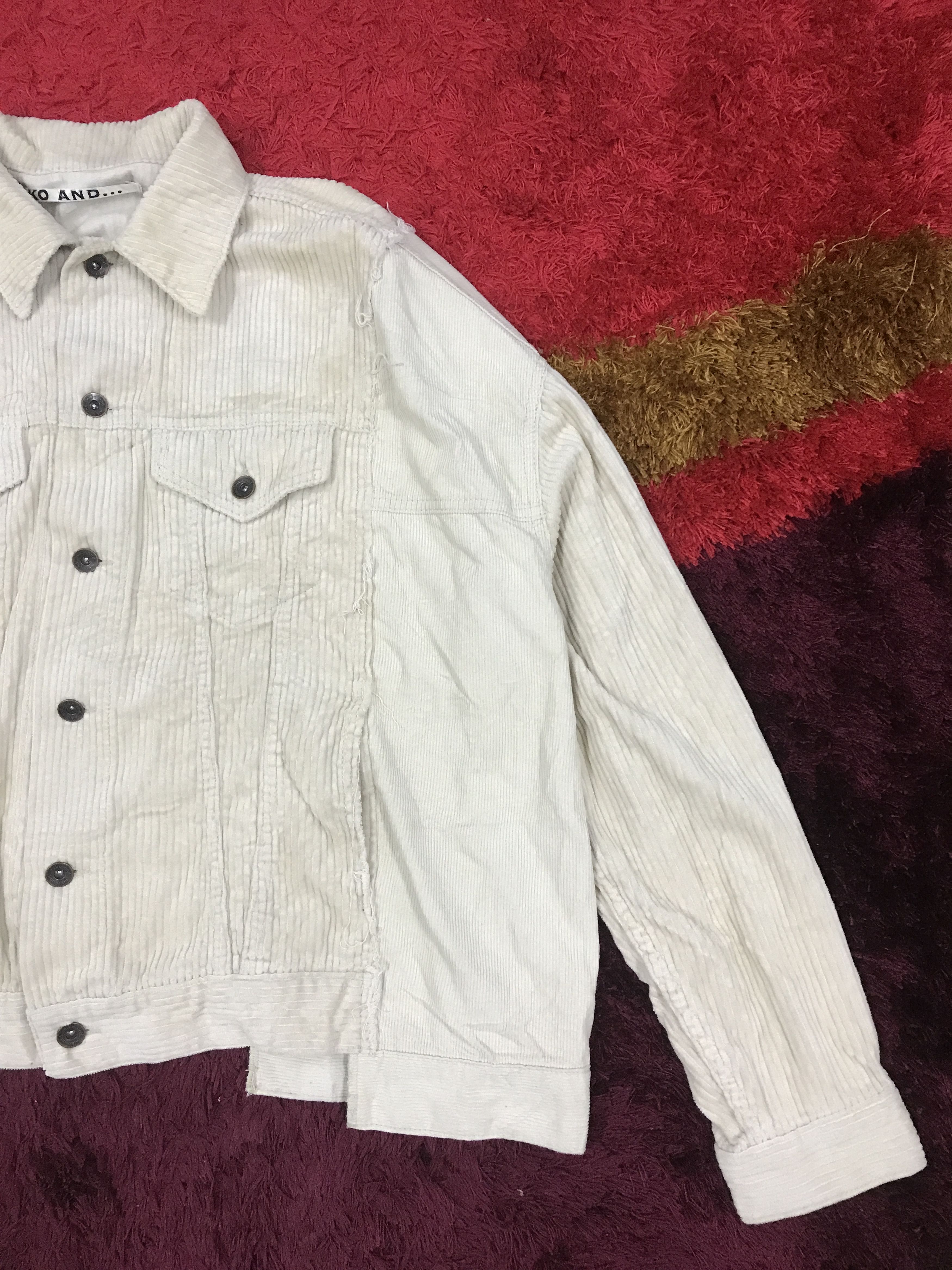 If Six Was Nine × Japanese Brand Niko And ... baggy corduroy jacket Size US L / EU 52-54 / 3 - 3 Thumbnail