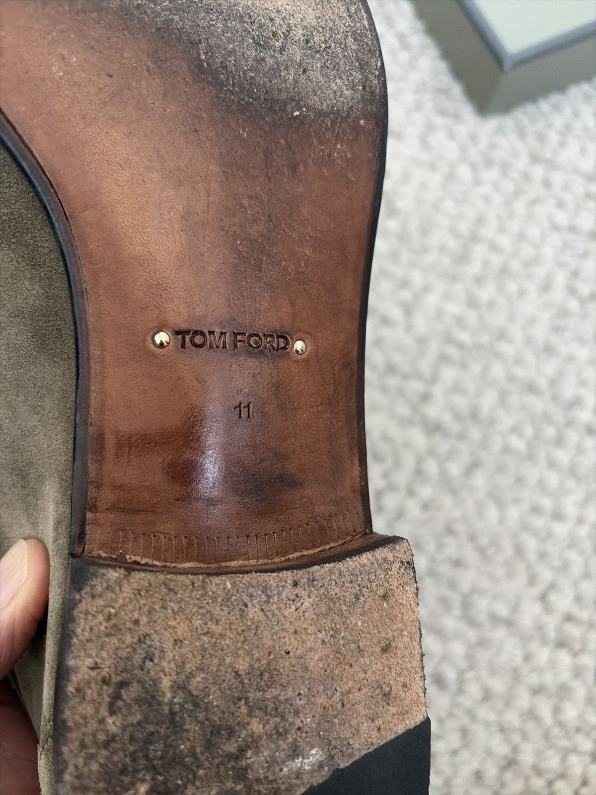 Tom Ford Tom Ford Suede Loafers Size 11 Size US 11 / EU 44 - 7 Thumbnail
