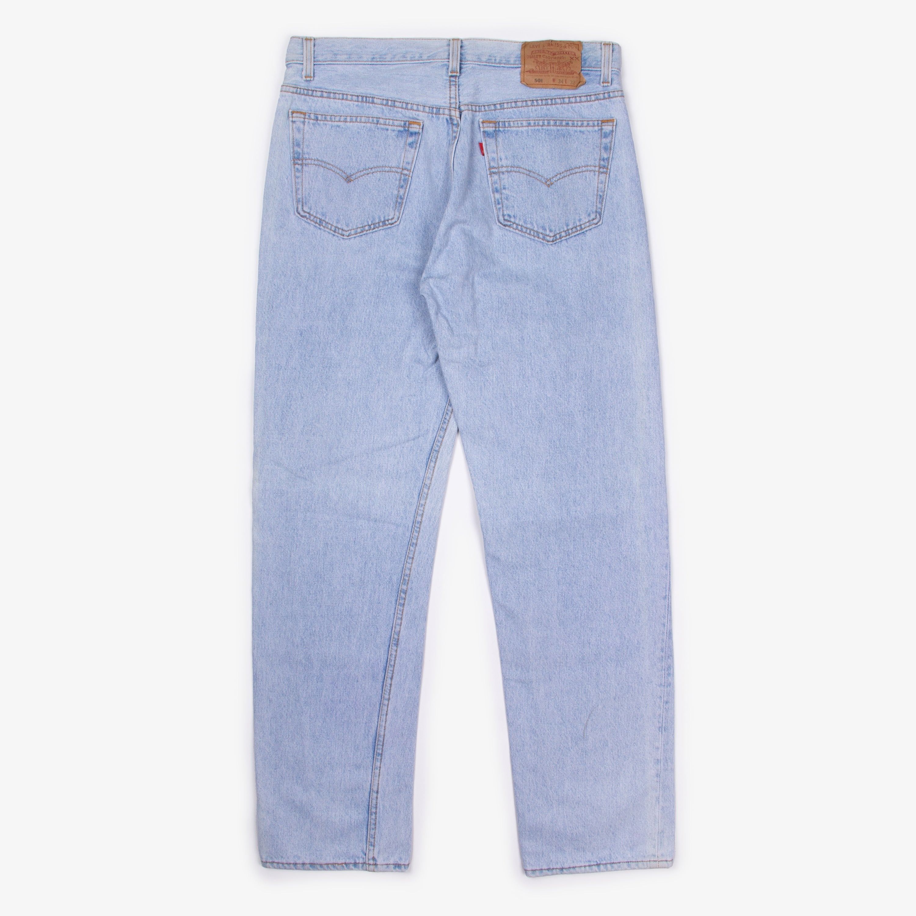 Levi's LEVIS LIGHT BLUE WASH 501 Size US 34 / EU 50 - 3 Thumbnail