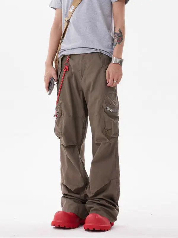 VIBE Vintage Street Large Pocket Frayed Work Outdoor Jeans Size US 28 / EU 44 - 4 Thumbnail