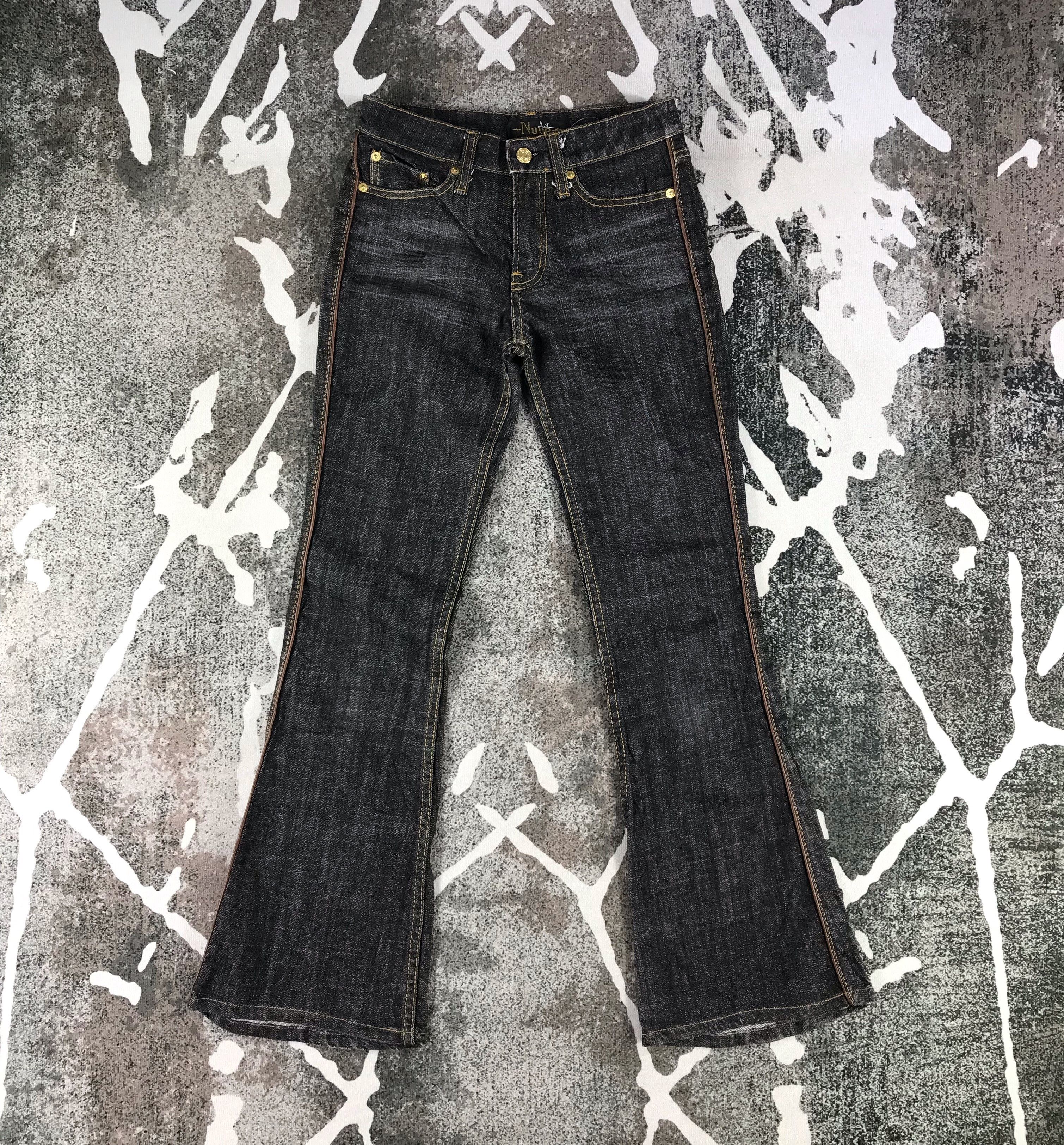 Japanese Brand × RIPVANWINKLE Rip Van Winkle Black Denim