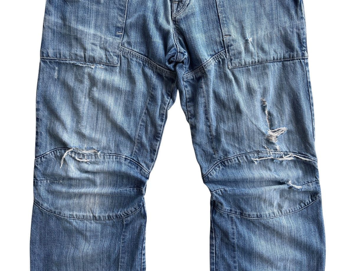 G-Star G-star Raw 3301 Distressed Flared Denim Size US 32 / EU 48 - 6 Thumbnail