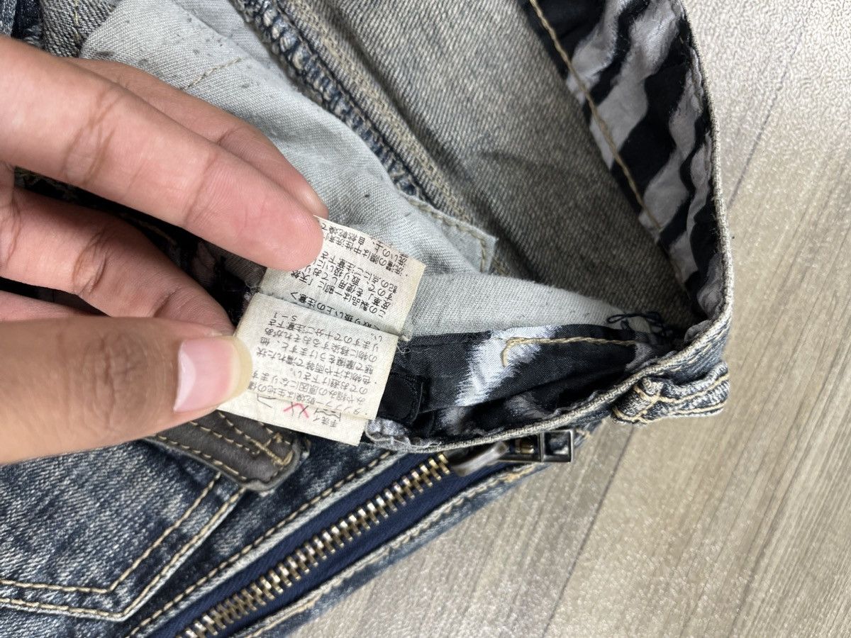 Tornado Mart 2000s Tornado Mart Distressed Flared Jeans Lgb Bondage Style Size US 34 / EU 50 - 13 Thumbnail
