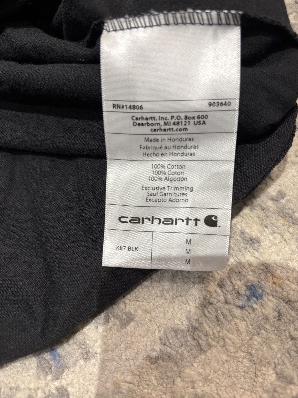 Carhartt Carhartt plain tee Size US M / EU 48-50 / 2 - 4 Thumbnail