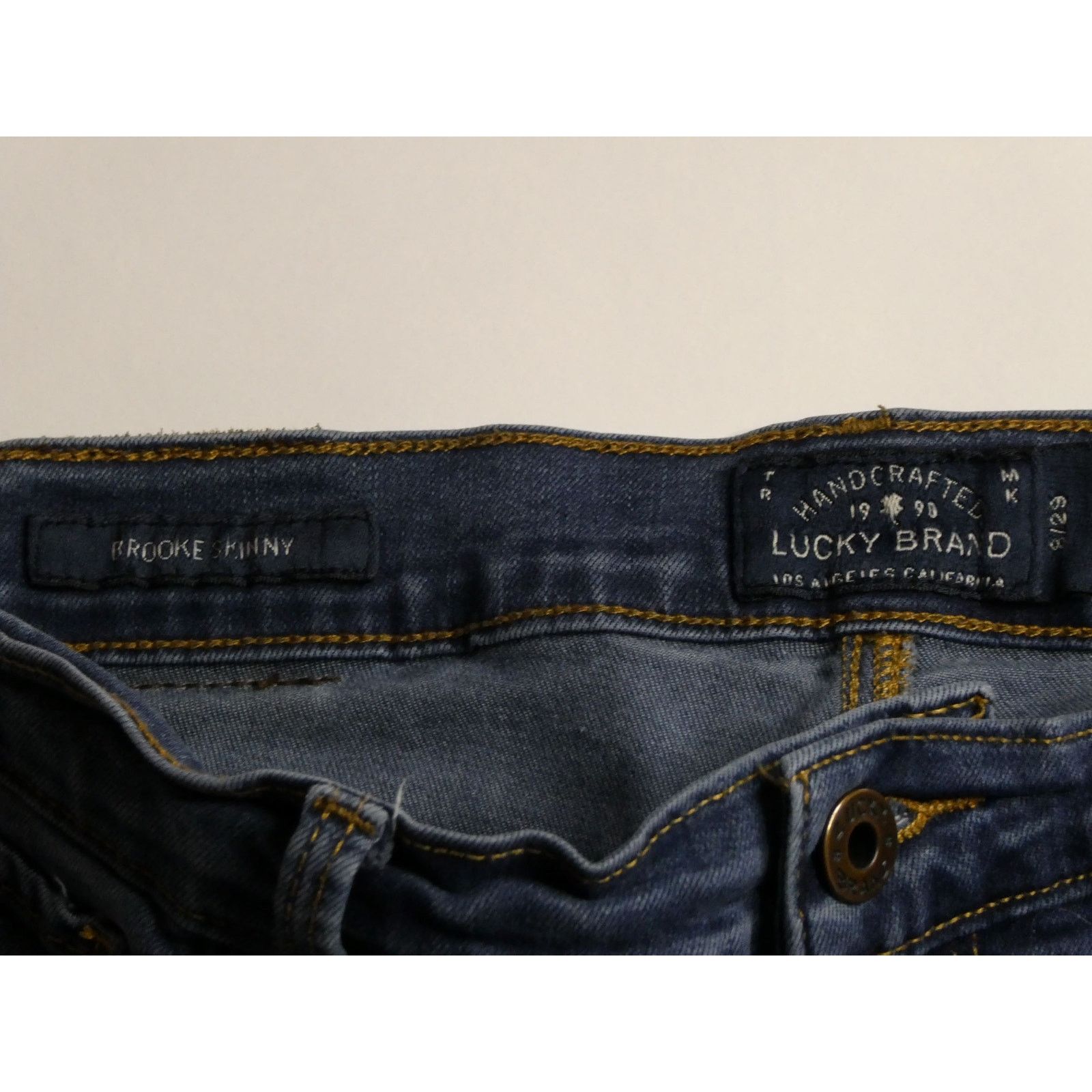Lucky Brand Lucky Brand Ava Skinny Jeans Mid Rise Stretch Denim 4/27 Size 27" / US 4 / IT 40 - 2 Thumbnail
