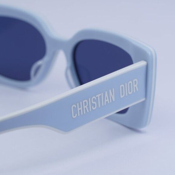Dior 🕶️ New Dior DIORPACIFIC S1U 80B0 Sunglasses - Shiny Blue Size ONE SIZE - 6 Thumbnail