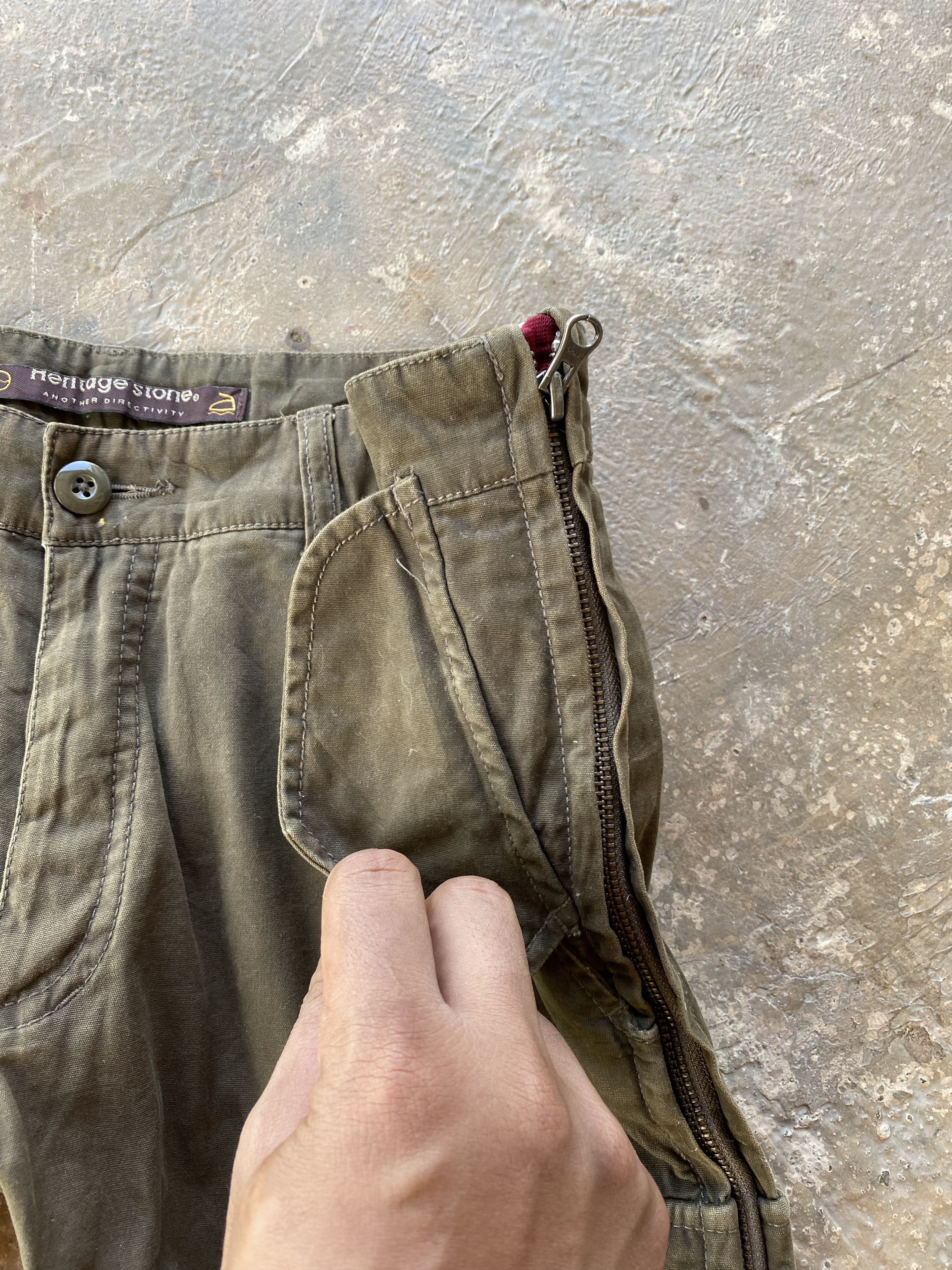 Japanese Brand × Seditionaries 👘HERITAGE STONE 3 QUARTER BONDAGE TACTICAL PANTS Size US 32 / EU 48 - 9 Thumbnail