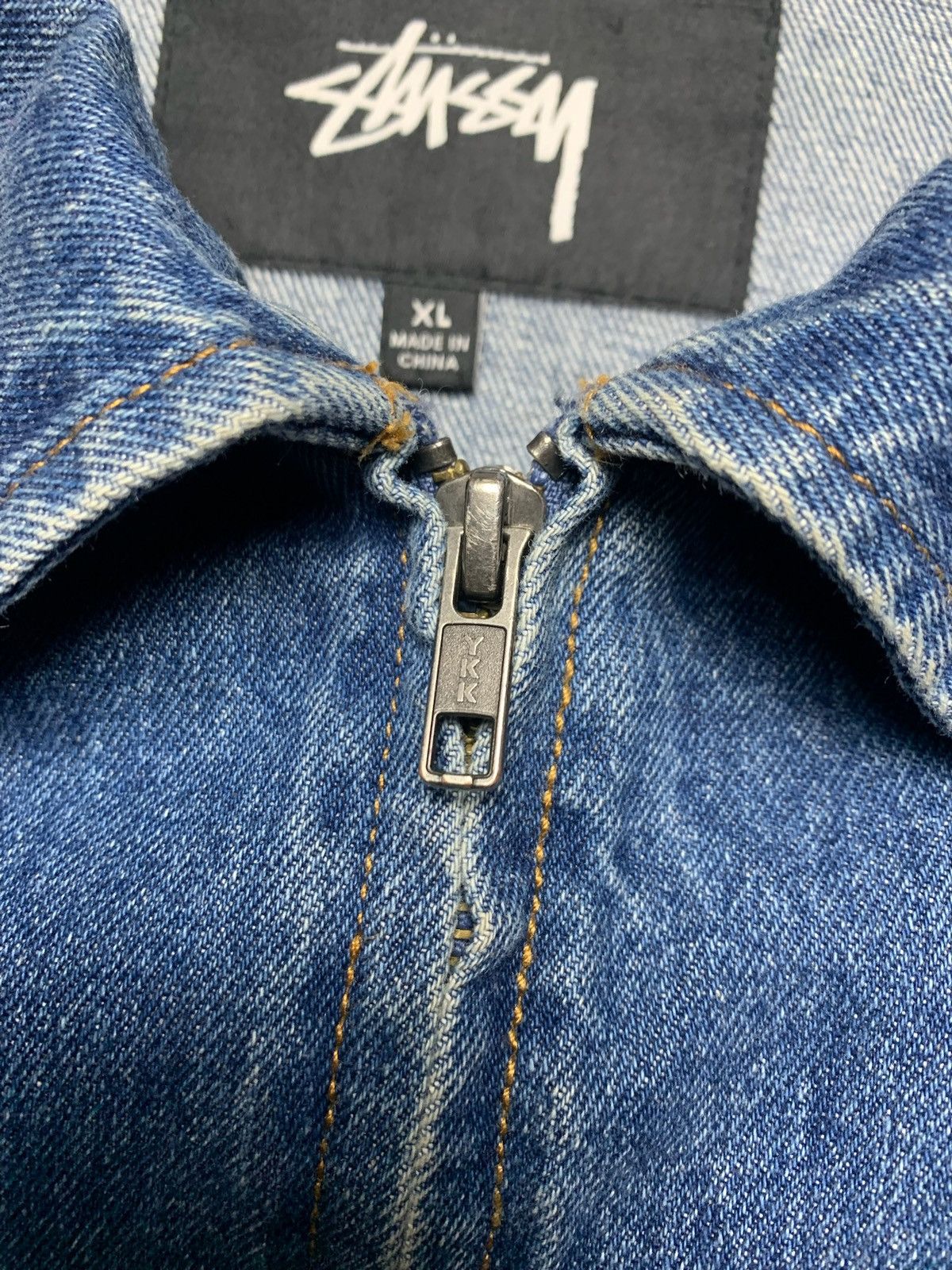 Other Vintage Stussy Denim jacket size XL rare Size US XL / EU 56 / 4 - 5 Thumbnail