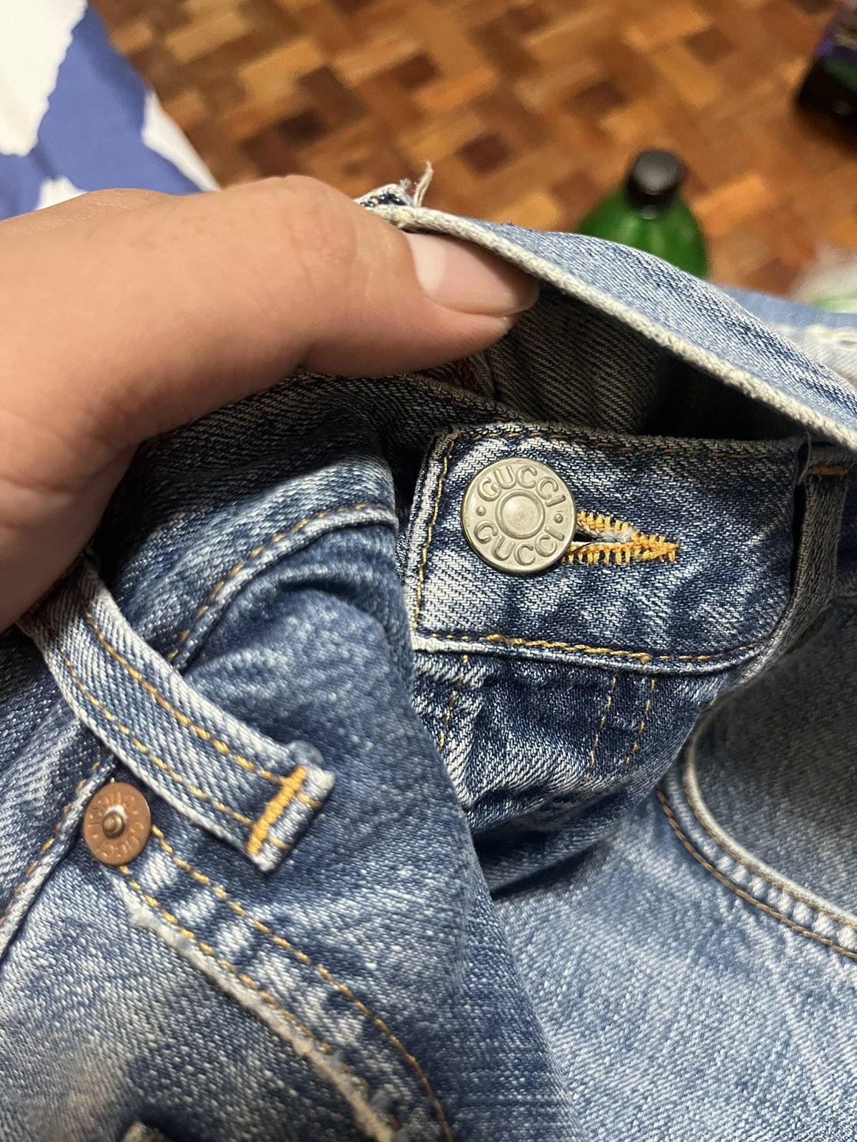Gucci Gucci Fly Button Denim Pants Size US 36 / EU 52 - 12 Thumbnail