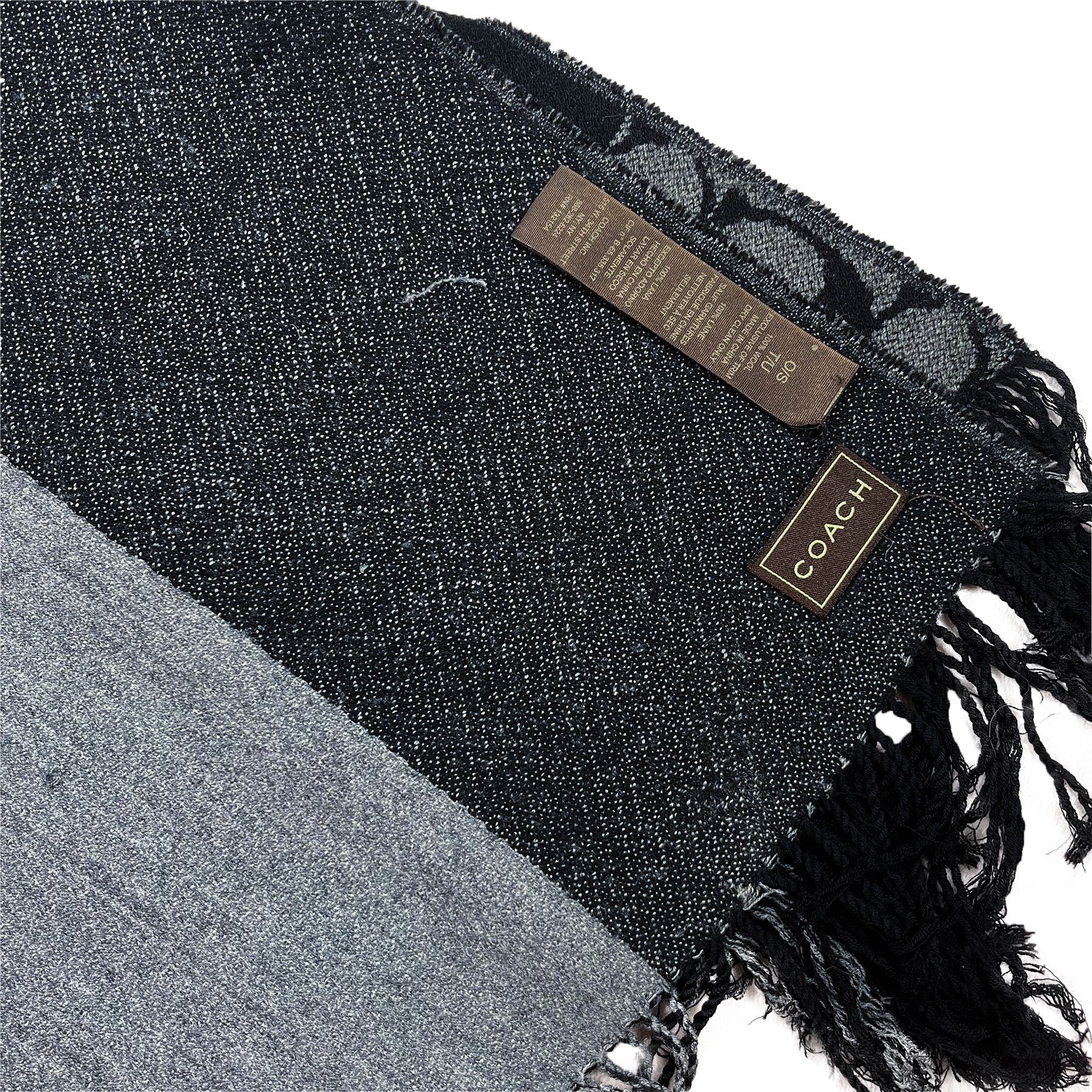 Coach Coach Woolen Cozy and Warm Scarf • 30 x 180 cm Size ONE SIZE - 4 Thumbnail
