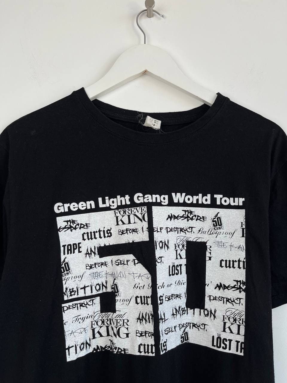 50 Cent Vintage 50cent GLGWT World Tour Rap Tee Size US M / EU 48-50 / 2 - 2 Thumbnail