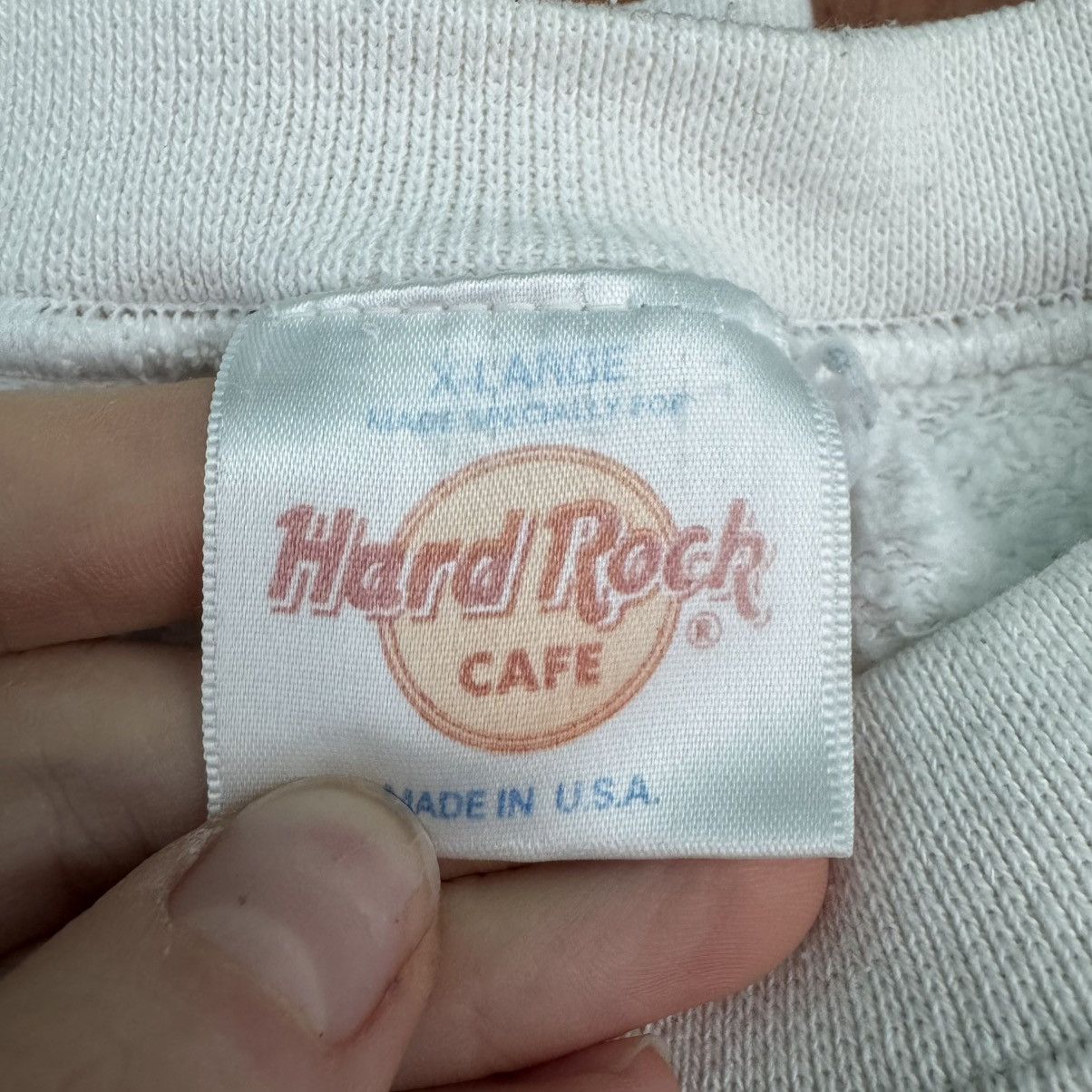 Hard Rock Cafe Vintage 90s Hard Rock Cafe Holiday Ski Sweatshirt Size US XL / EU 56 / 4 - 4 Thumbnail