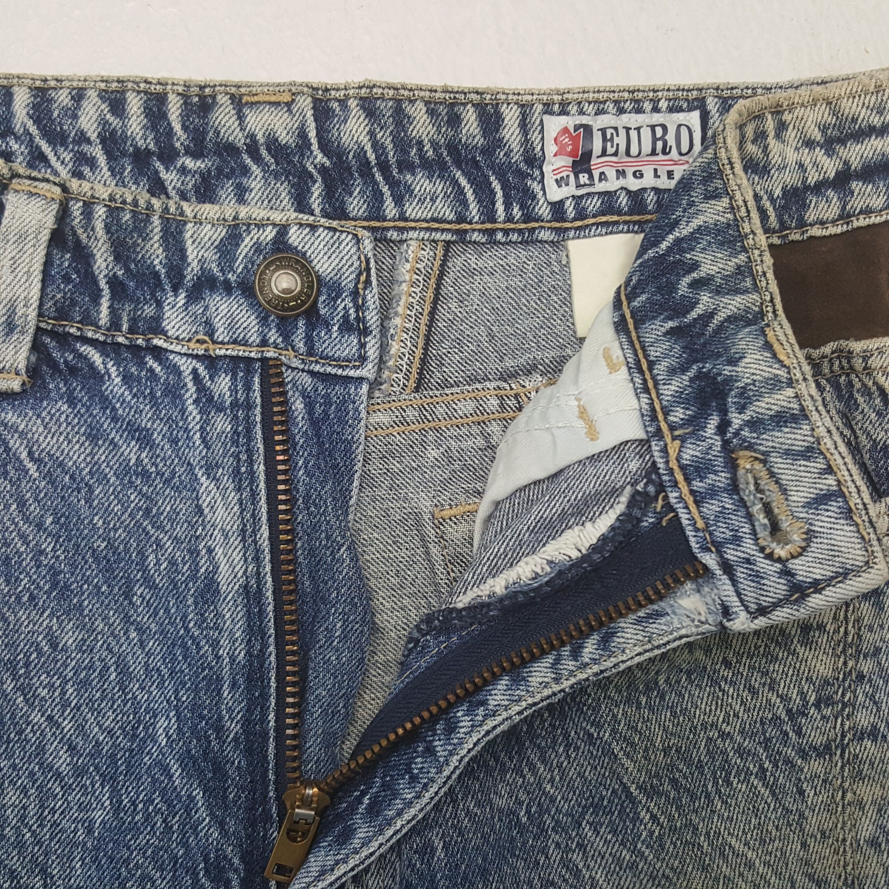 Wrangler Vintage Euro Wrangler Denim Jeans Size 28" / US 6 / IT 42 - 12 Thumbnail
