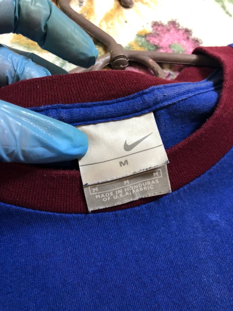 Nike Vintage Faded Nike Athletic Embroidered Tee Size US M / EU 48-50 / 2 - 2 Thumbnail