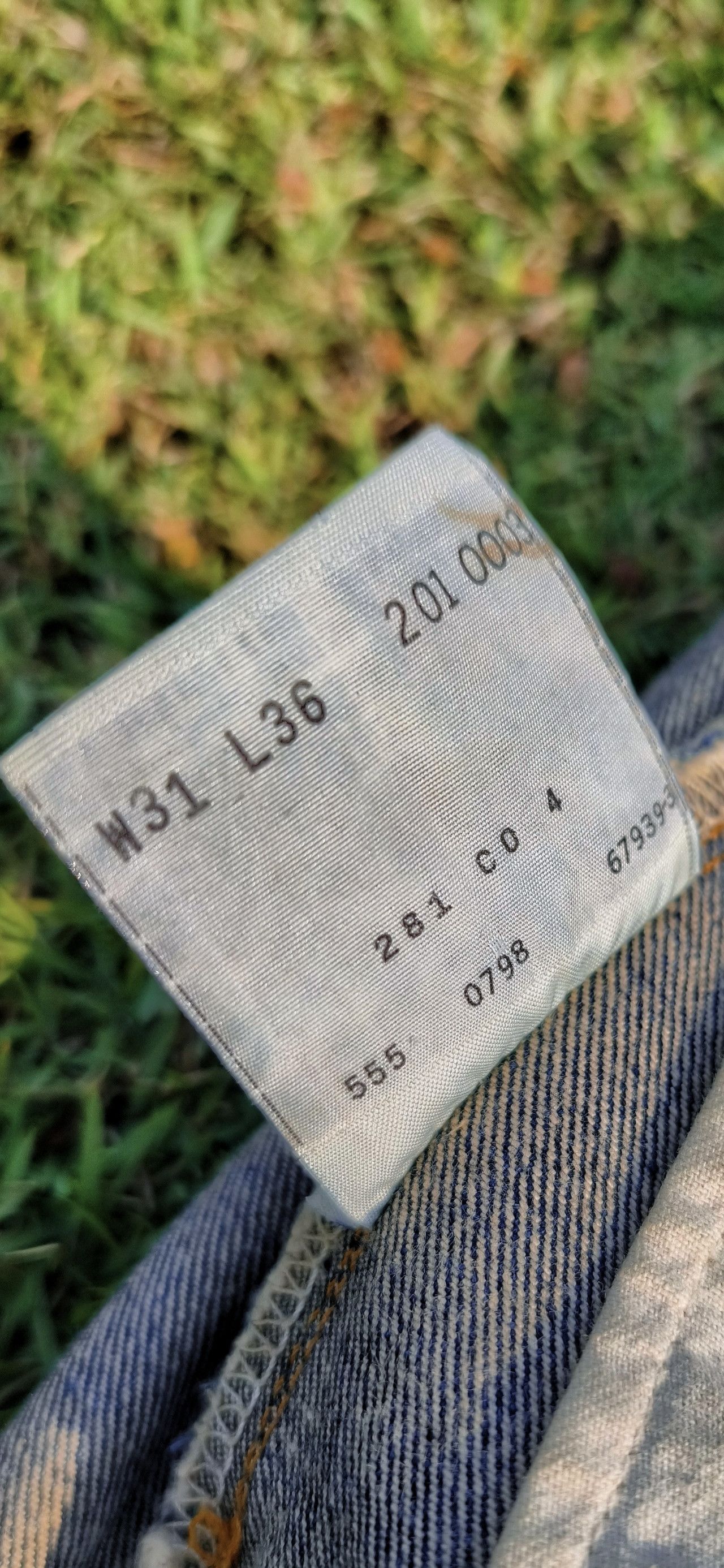 Levi's Levi’s 501XXC Big E LVC 1937 Size US 31 - 9 Thumbnail