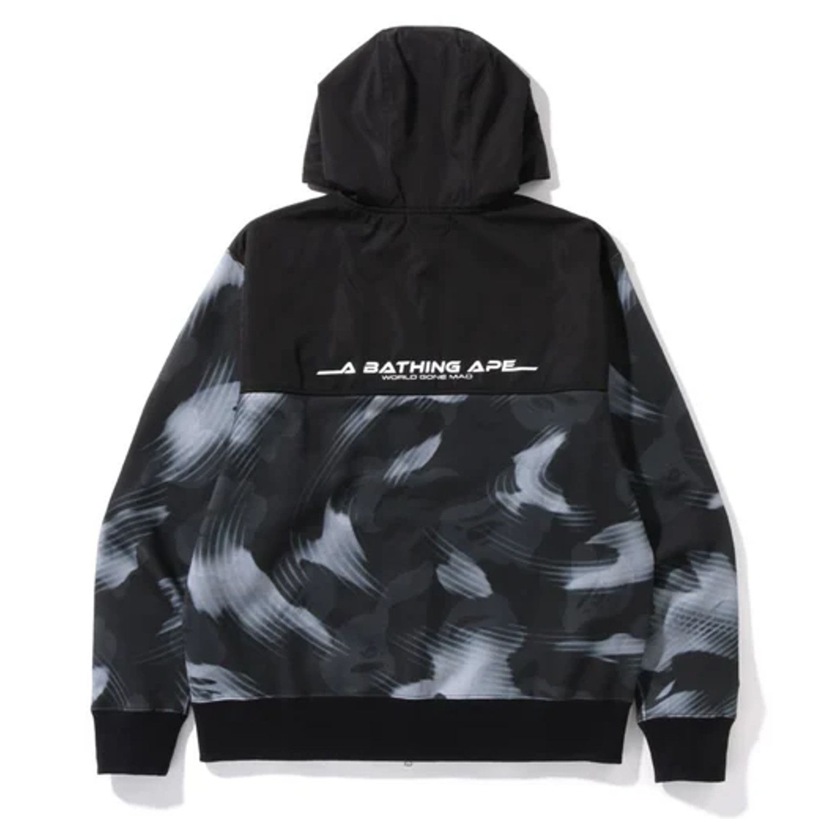 Bape Bape Stroke Camo Black Relaxed Fit FullZip Hoodie Size Large Size US L / EU 52-54 / 3 - 2 Thumbnail