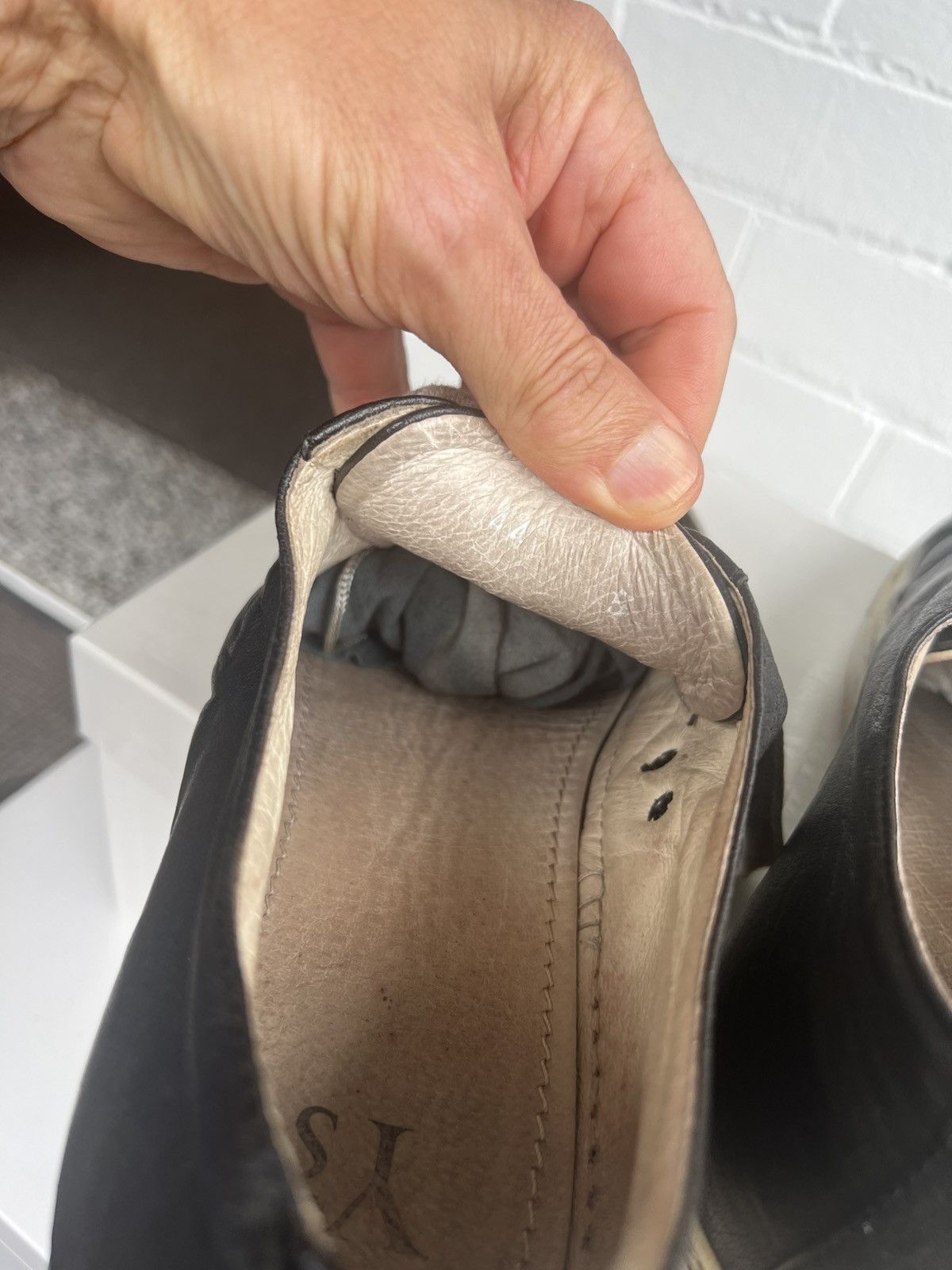 Yohji Yamamoto Yohji distressed trainer Size US 11 / EU 44 - 5 Thumbnail