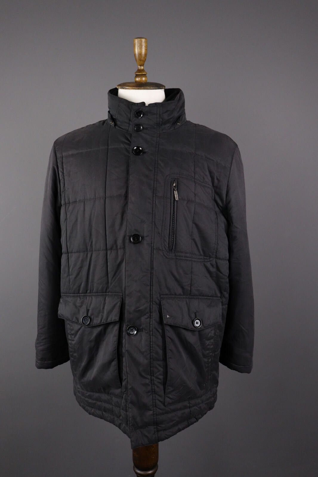 Paul Smith Paul Smith Black Full Zip Cargo Quilted Jacket Size 25 Size US M / EU 48-50 / 2 - 1 Thumbnail
