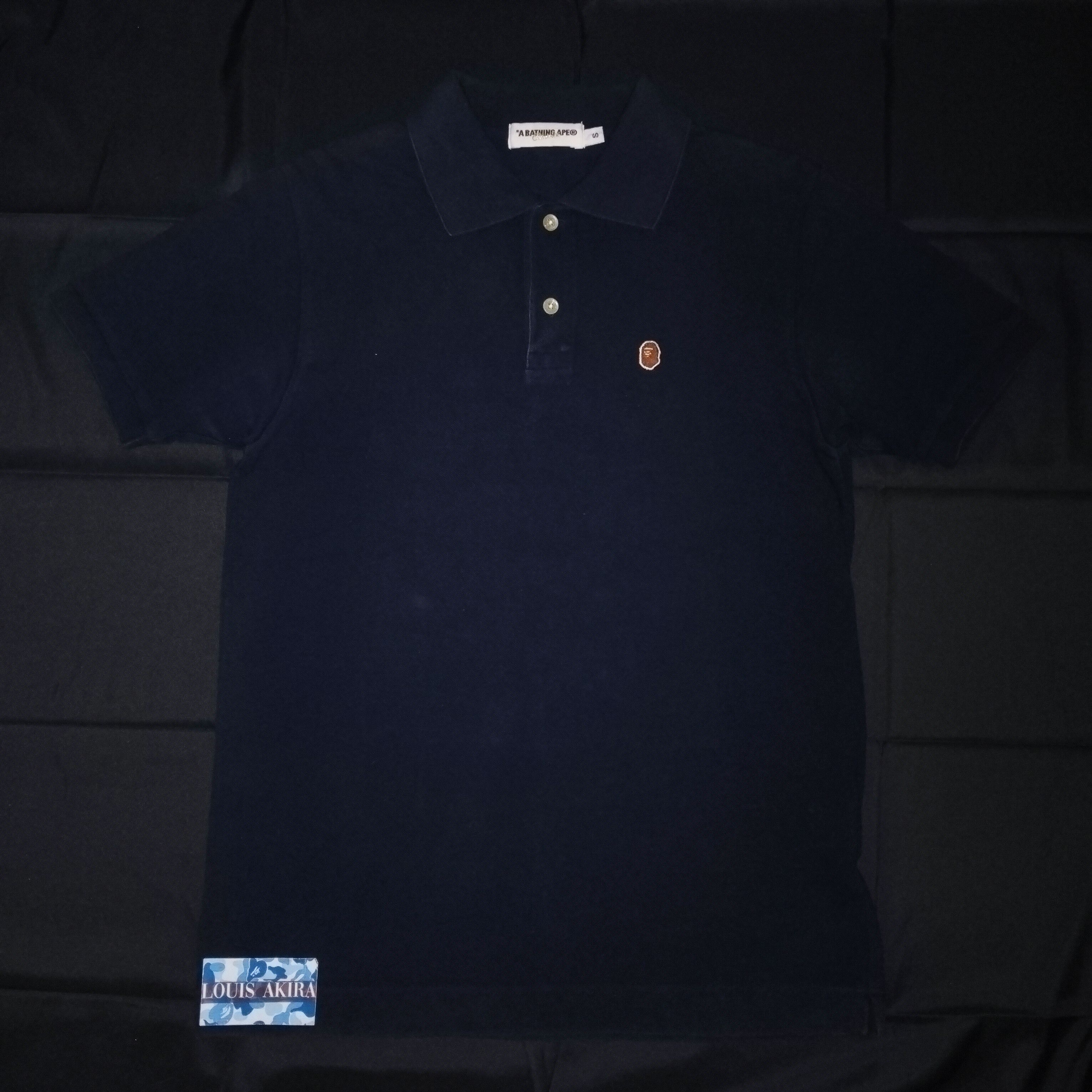 ★BAPE Relax Silhouette Side Shark Polo★ Bape Mix Camo Relaxed Side Shark Polo | Grailed