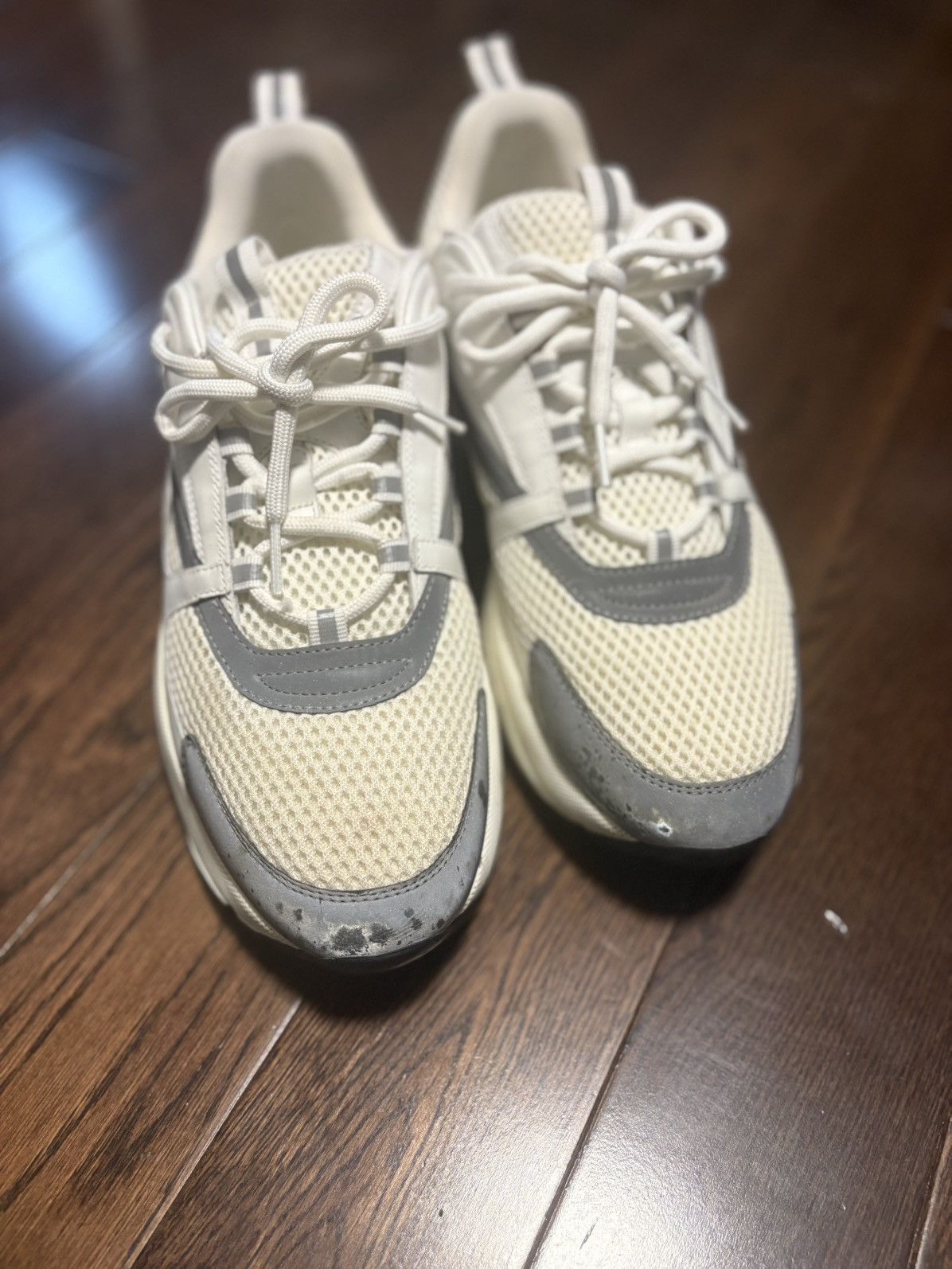 Dior dior b22 white silver Size US 11 / EU 44 - 6 Thumbnail