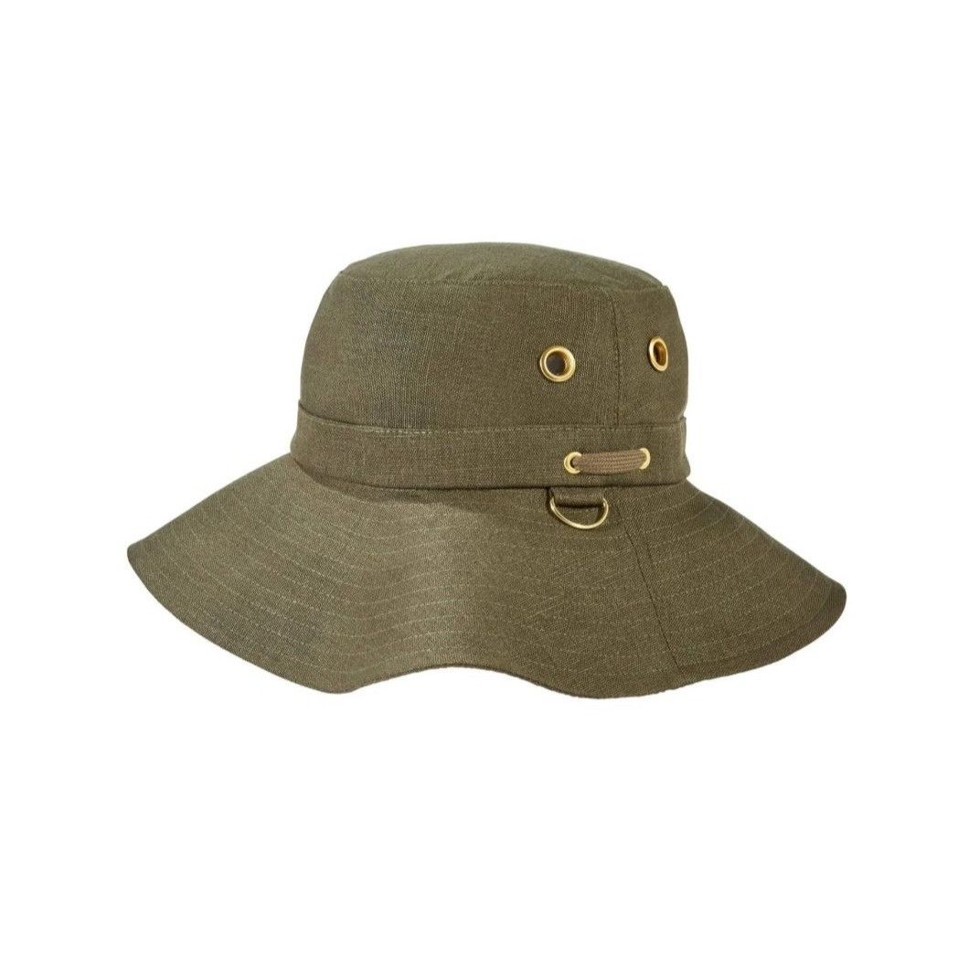 Tilley NWT Tilley Hemp Broad Brim Natural Hat Olive Large MSRP$115 Size ONE SIZE - 3 Thumbnail